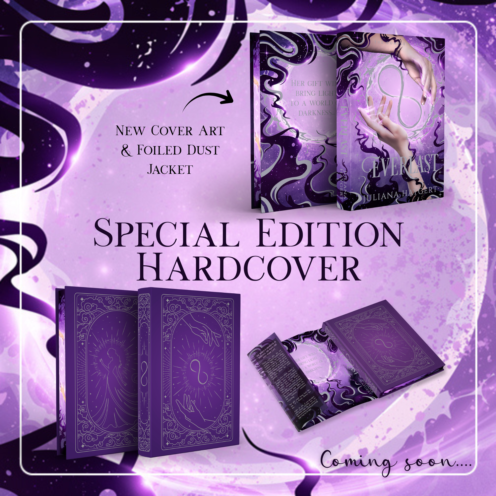 Author Juliana Haygert Facebook ad: The Everlast Collector’s Edition Is Coming