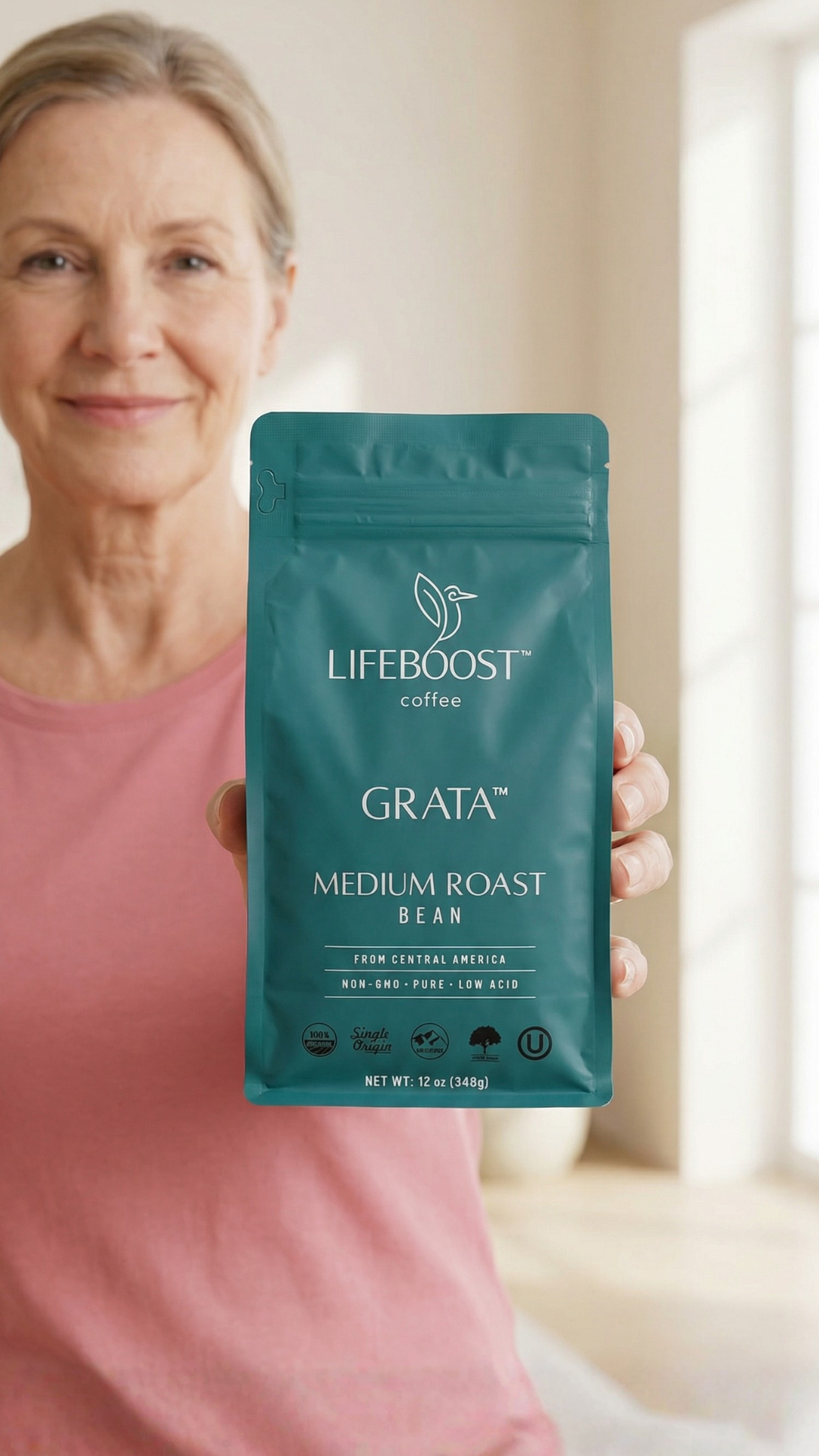 Lifeboost Coffee Facebook ad