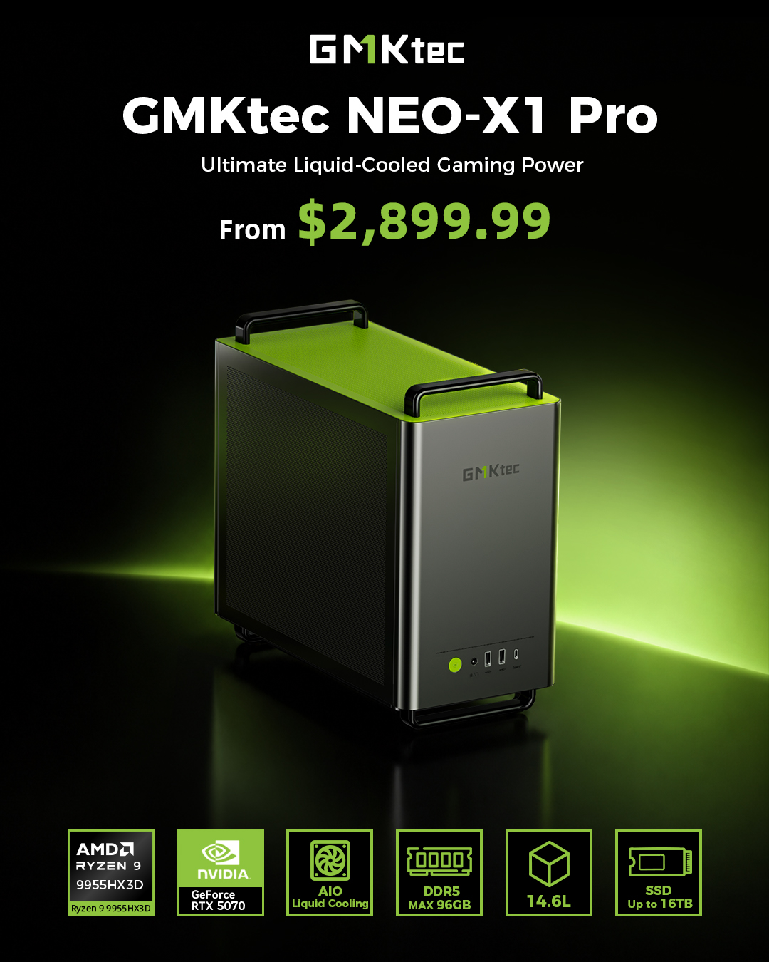 GMK Facebook ad: Big Gaming Power.