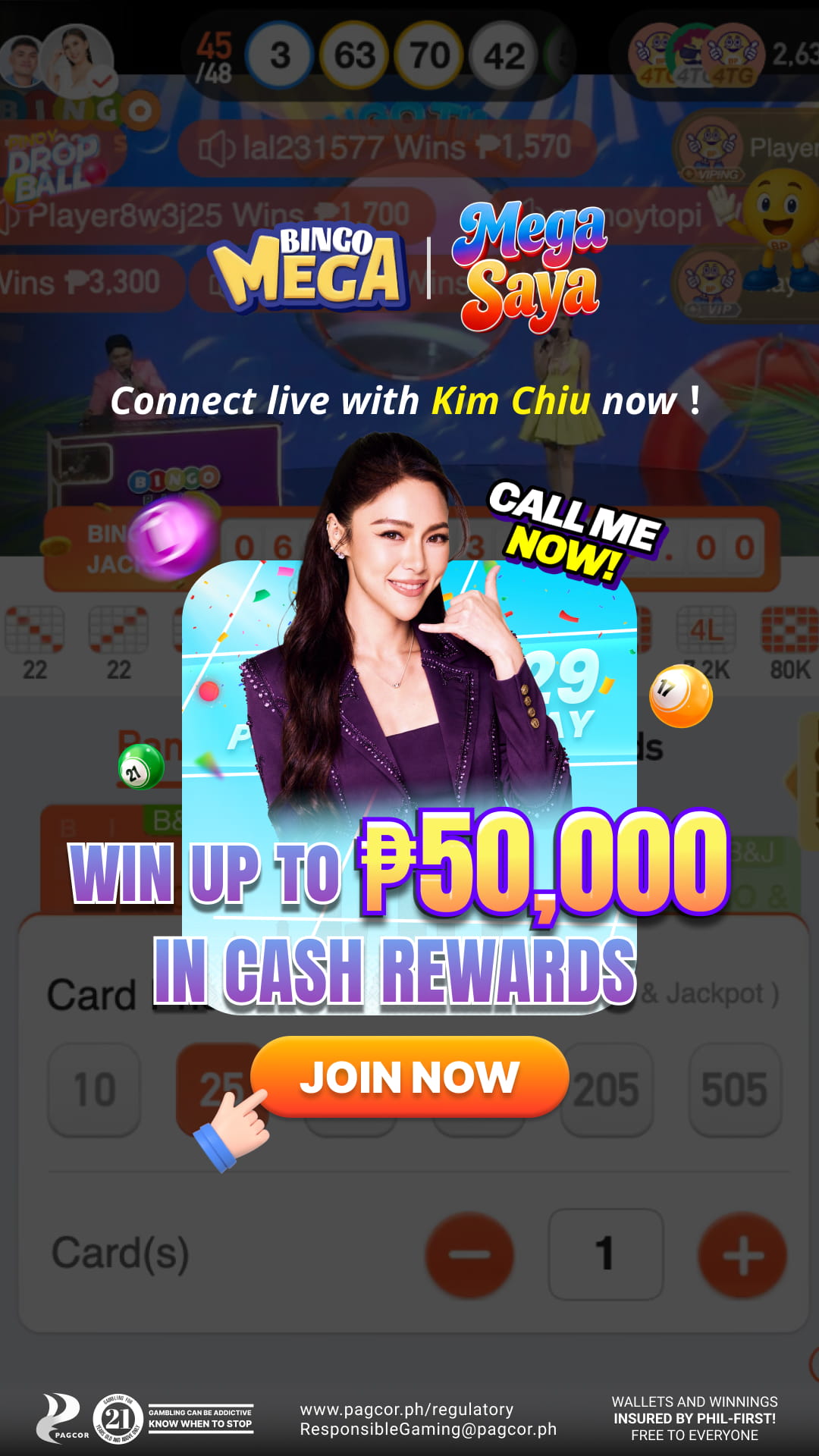 BingoPlus Facebook ad