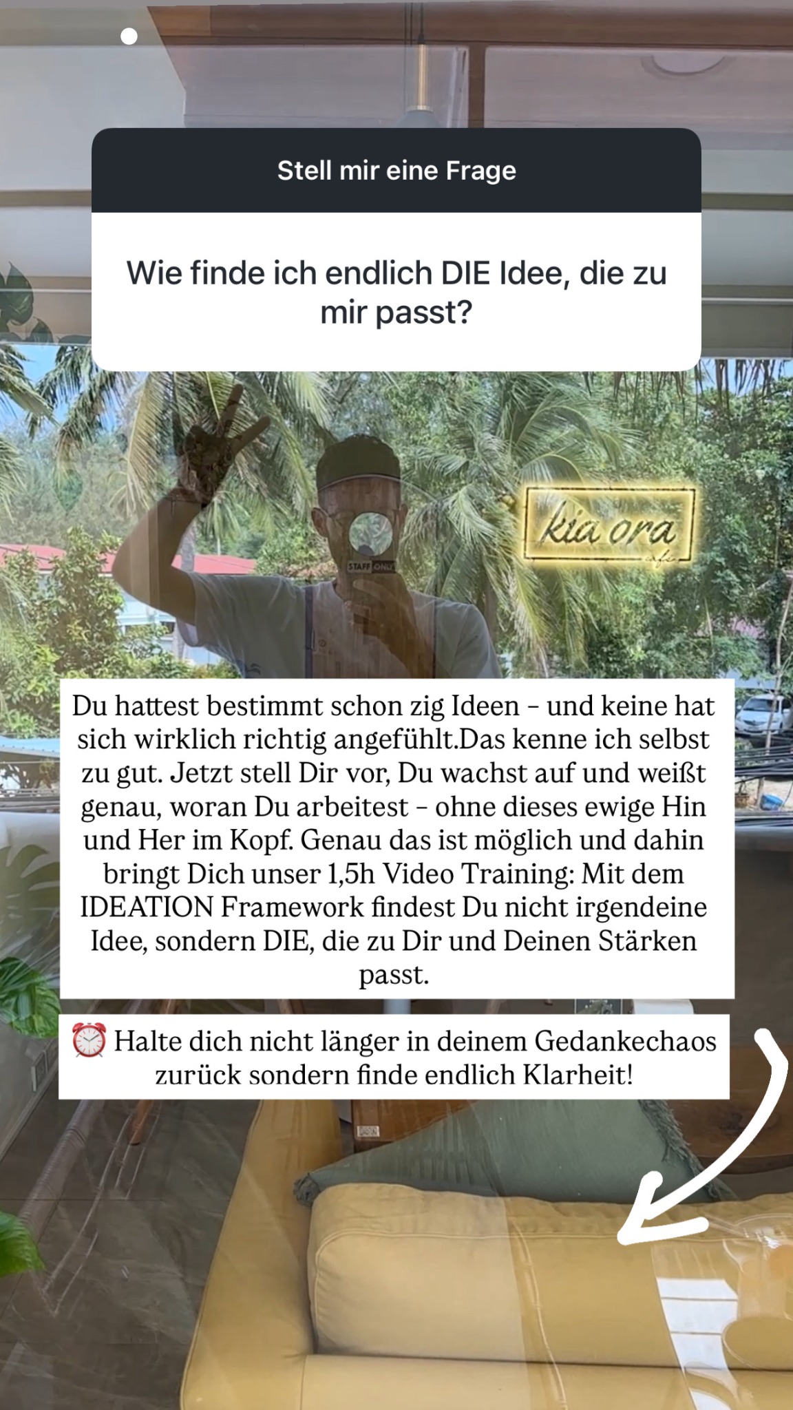 Isleofmind_academy Facebook ad: Kostenloser Videokurs: Deine Business-Idee für 2026