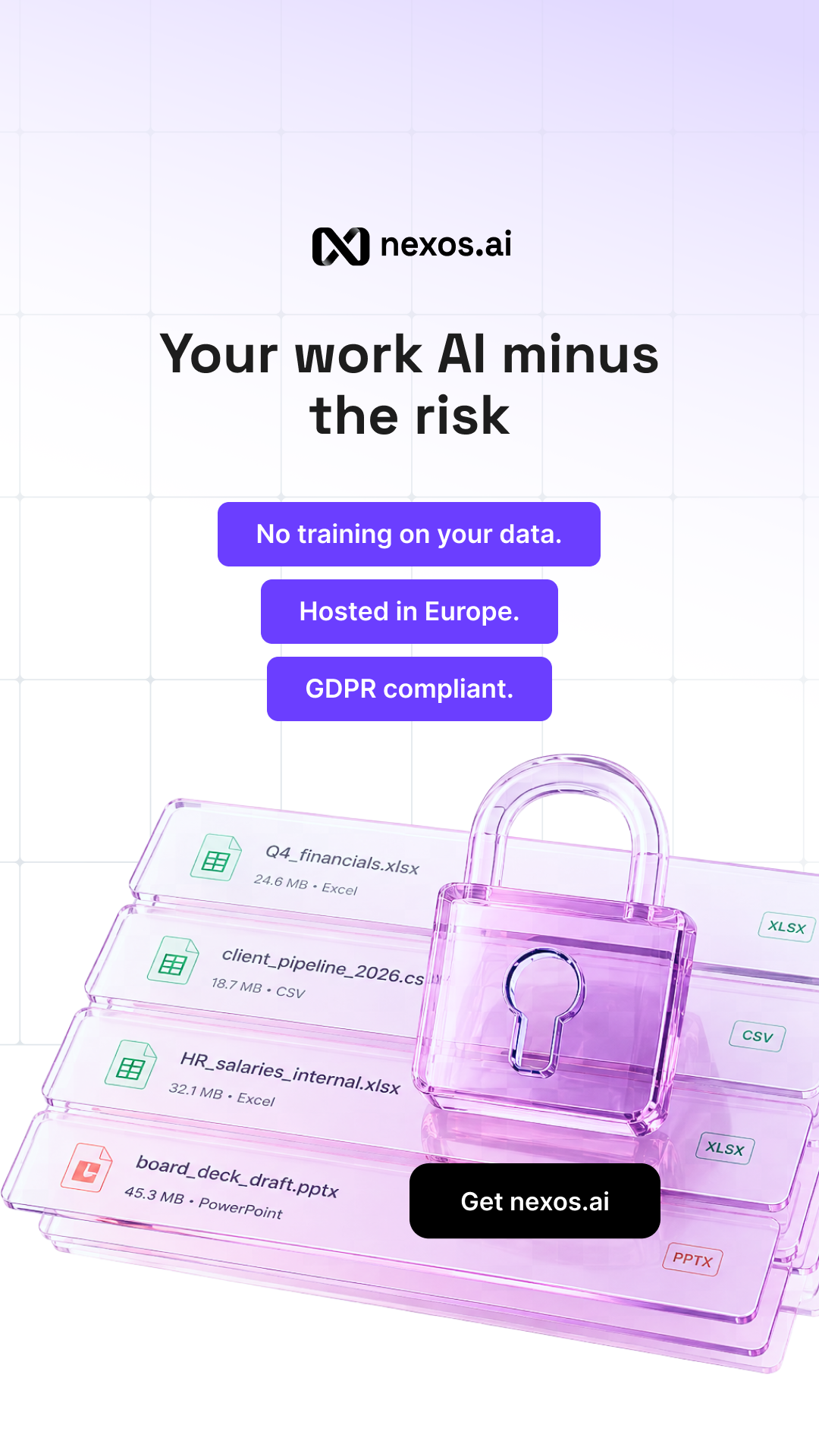 nexos.ai Facebook ad