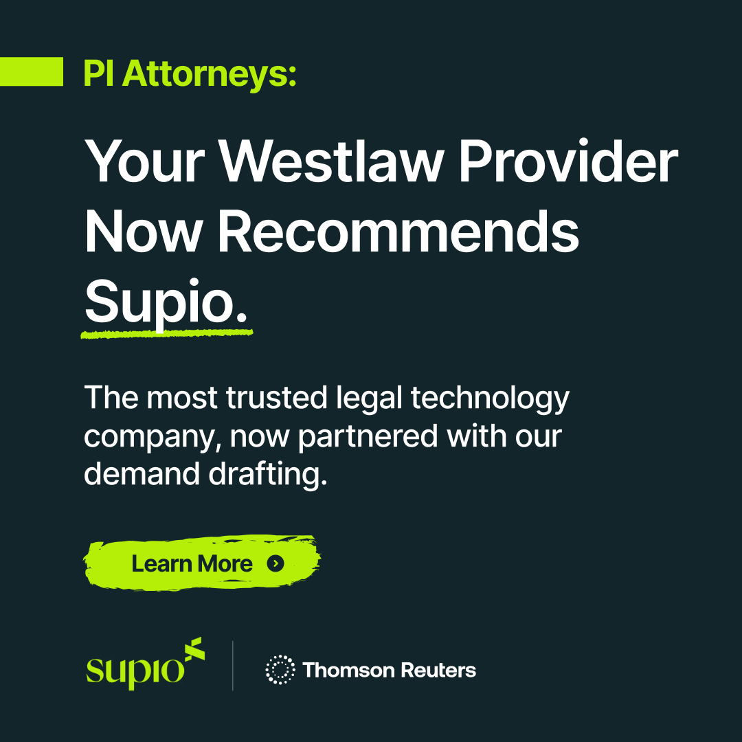 Supio Legal AI Facebook ad