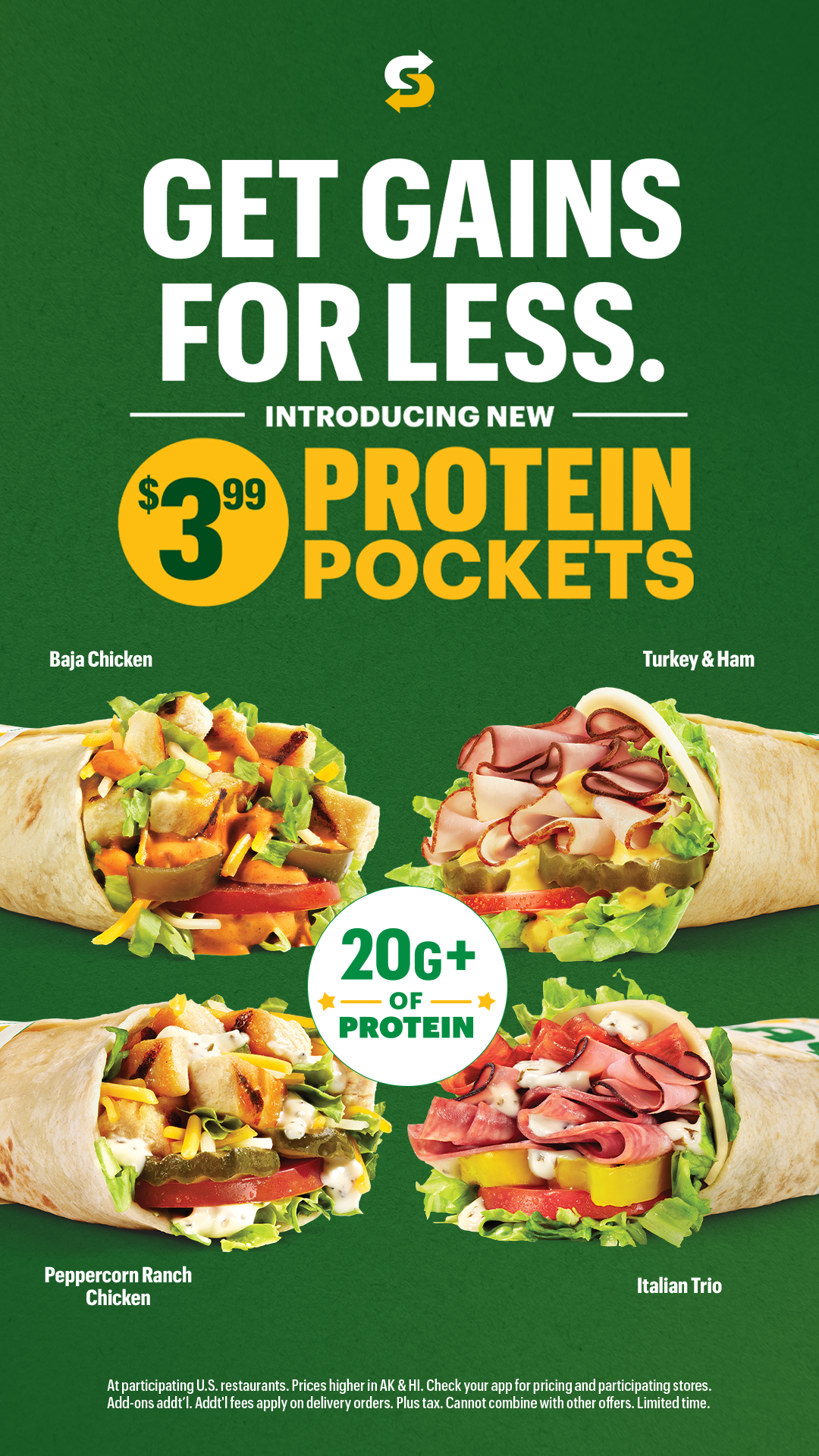 Subway Facebook ad