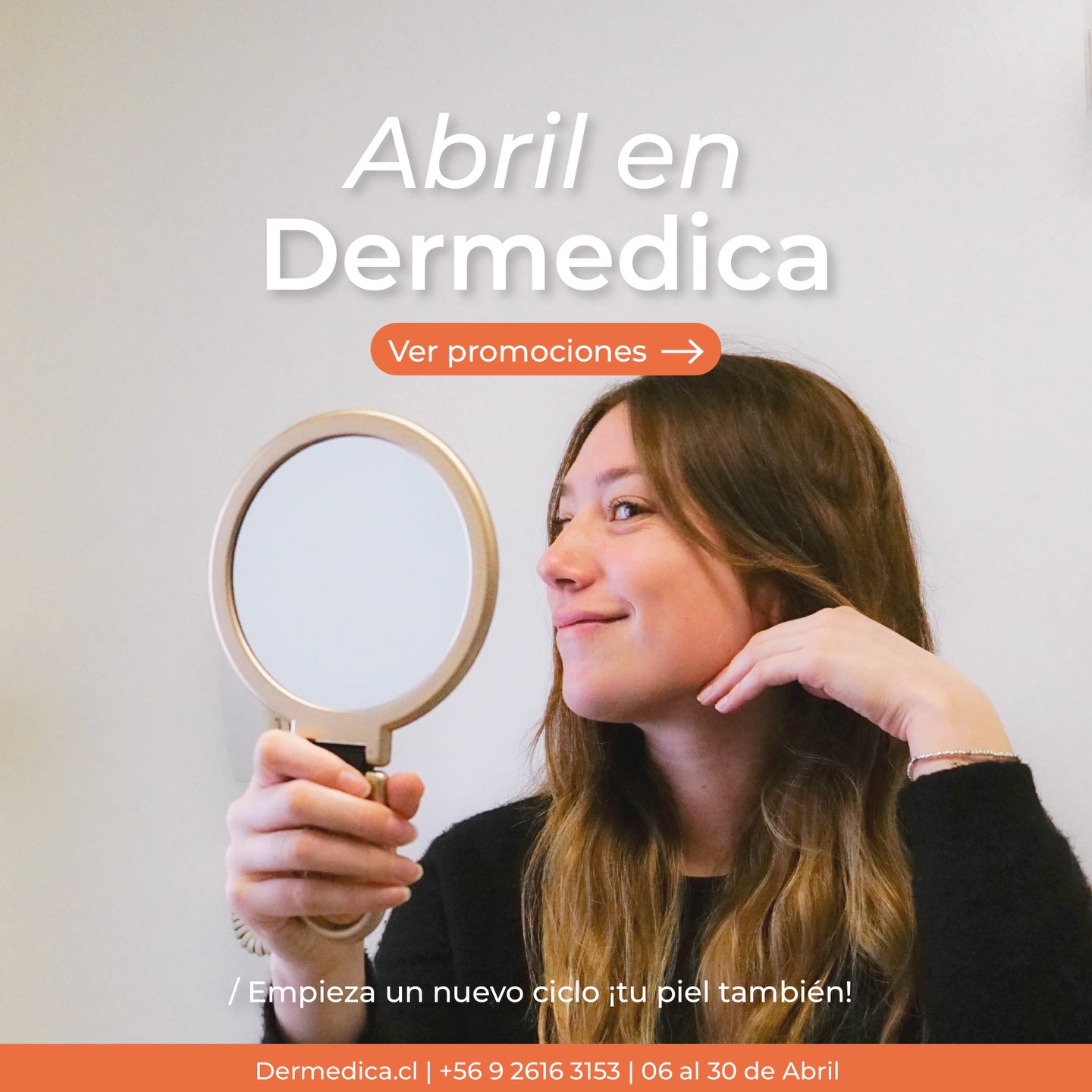 Dermedica - Clínica de Dermatología Cosmética Facebook ad: Abril es un buen momento para enfocarte en…