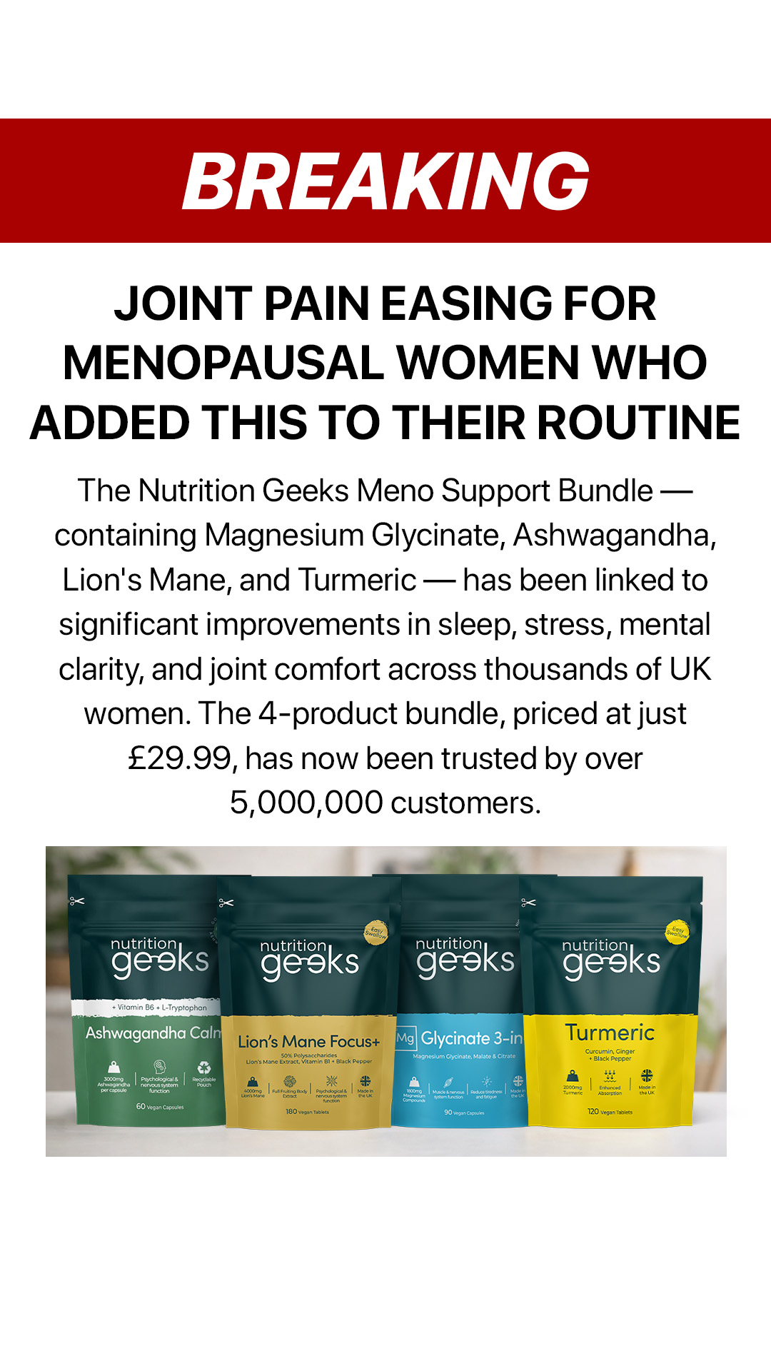 The Wellness Protocol Facebook ad