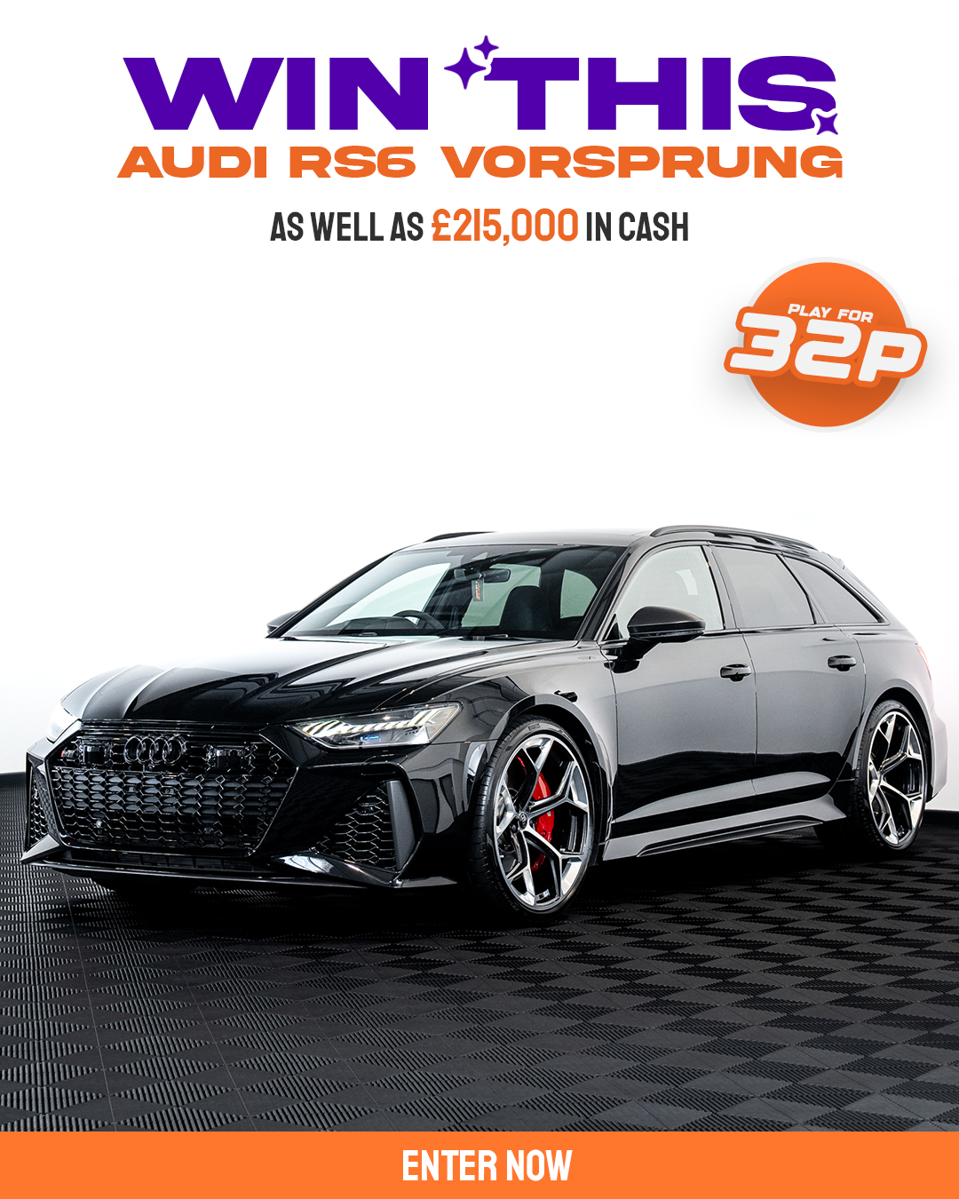Dream Car Giveaways Facebook ad