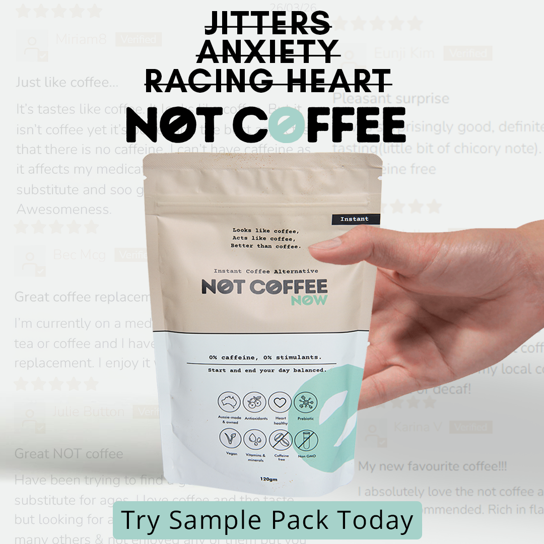 Not Coffee Facebook ad