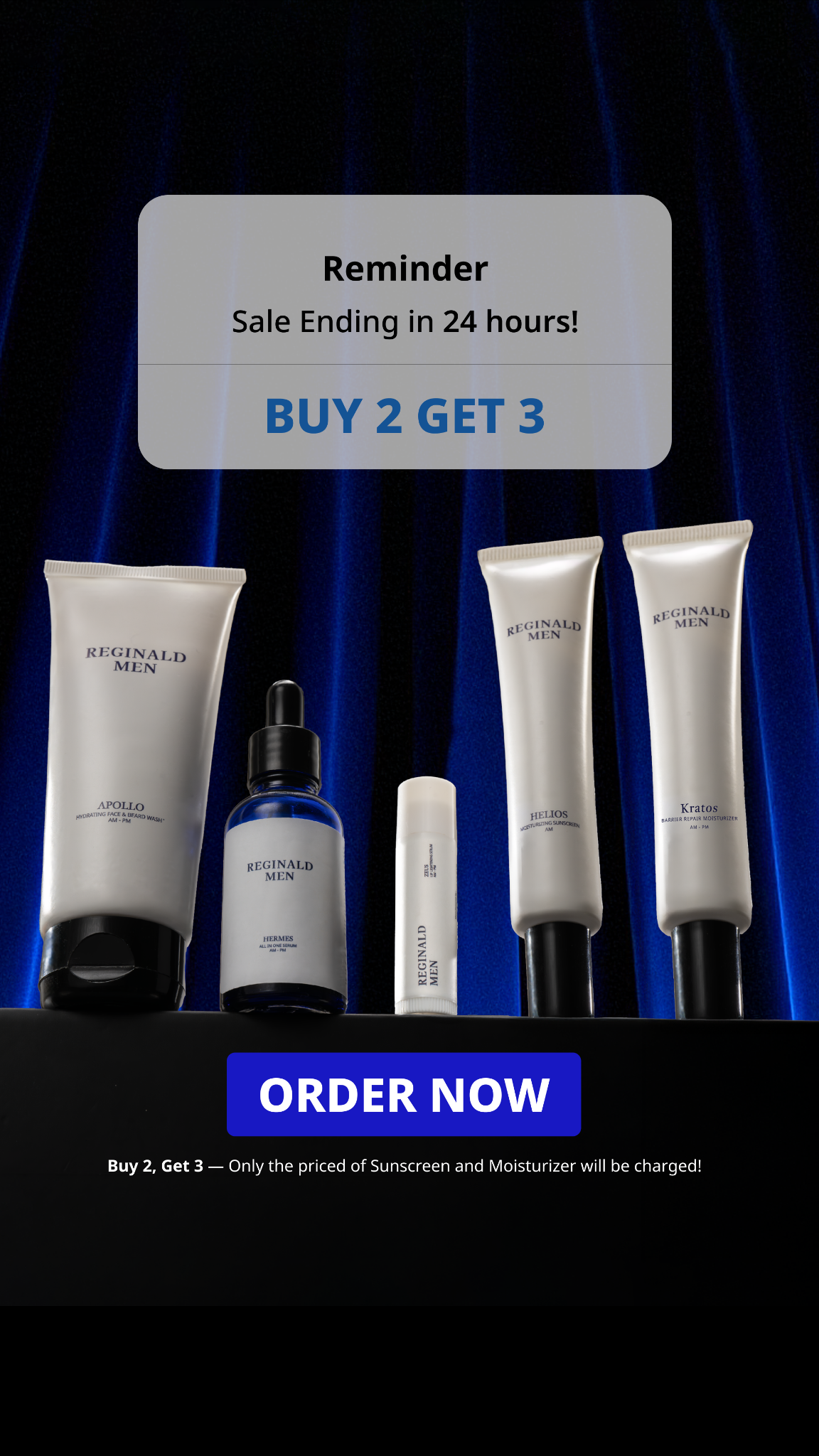 Reginald Men Facebook ad