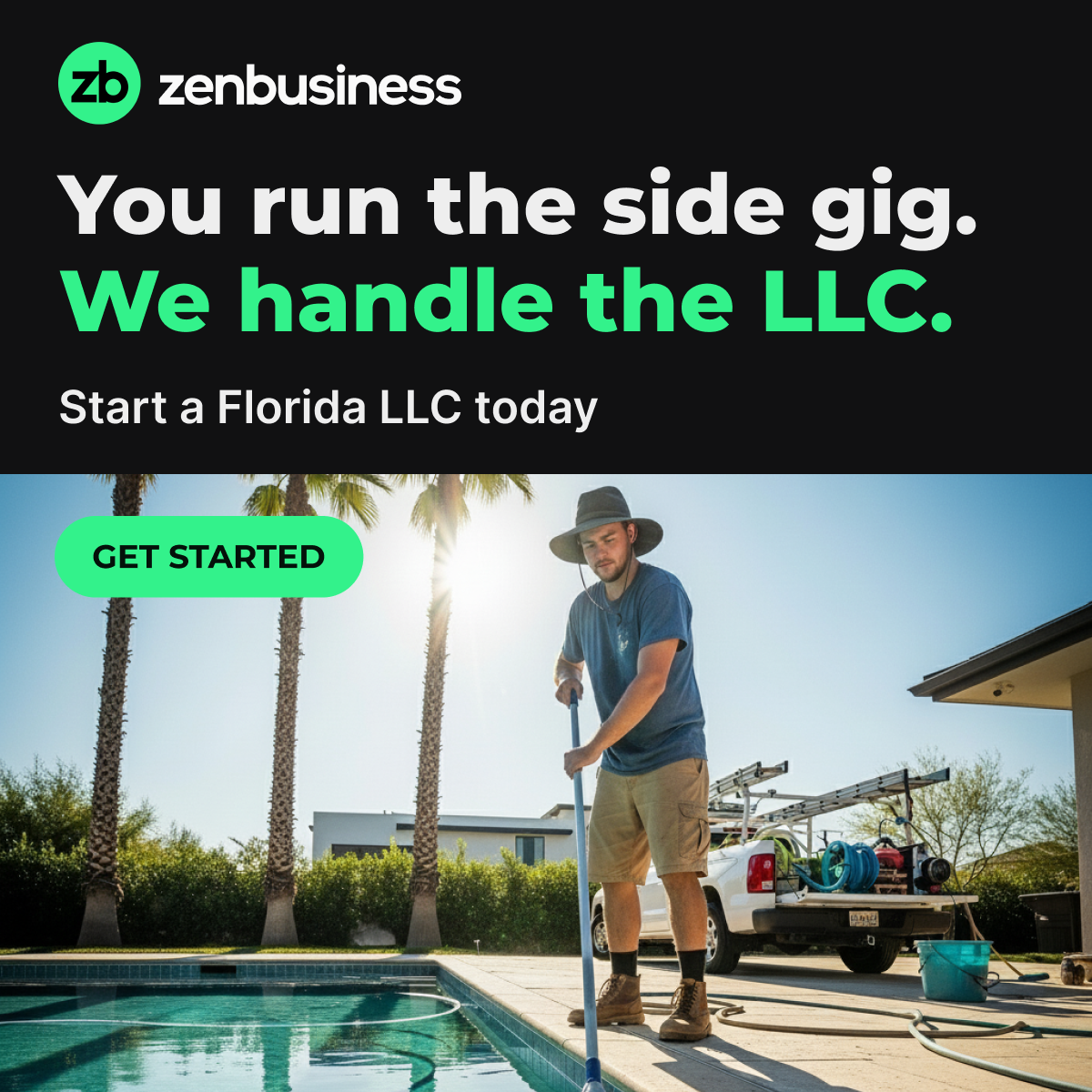 ZenBusiness Facebook ad