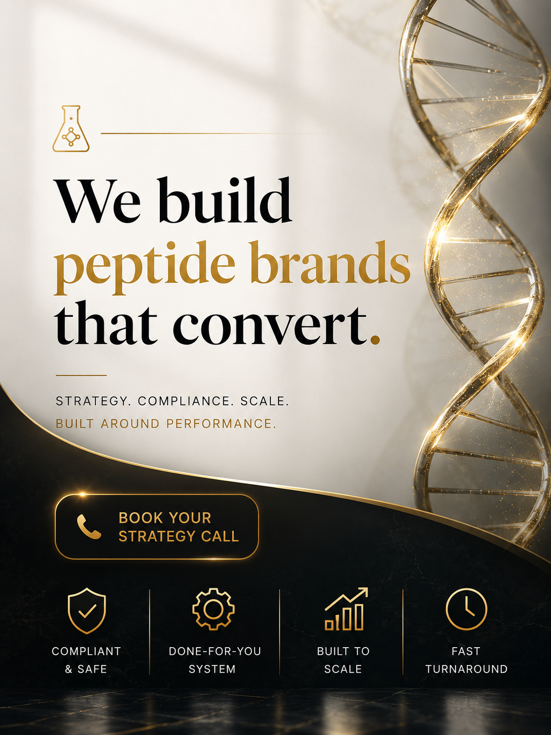PeptBlueprint Facebook ad: We'll Build Your Entire Peptide Brand in 14 days, Or You…