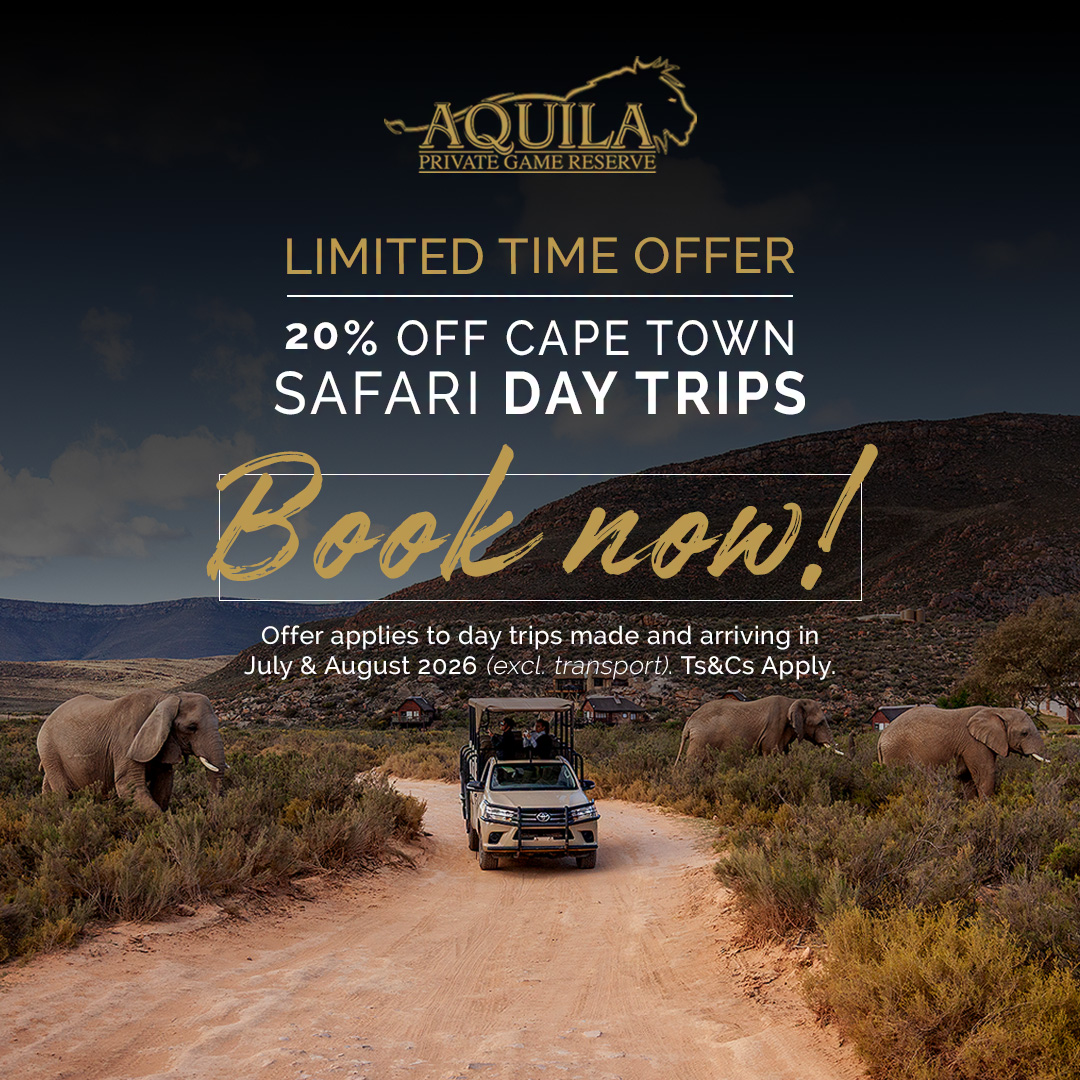 Aquila Private Game Reserve Facebook ad
