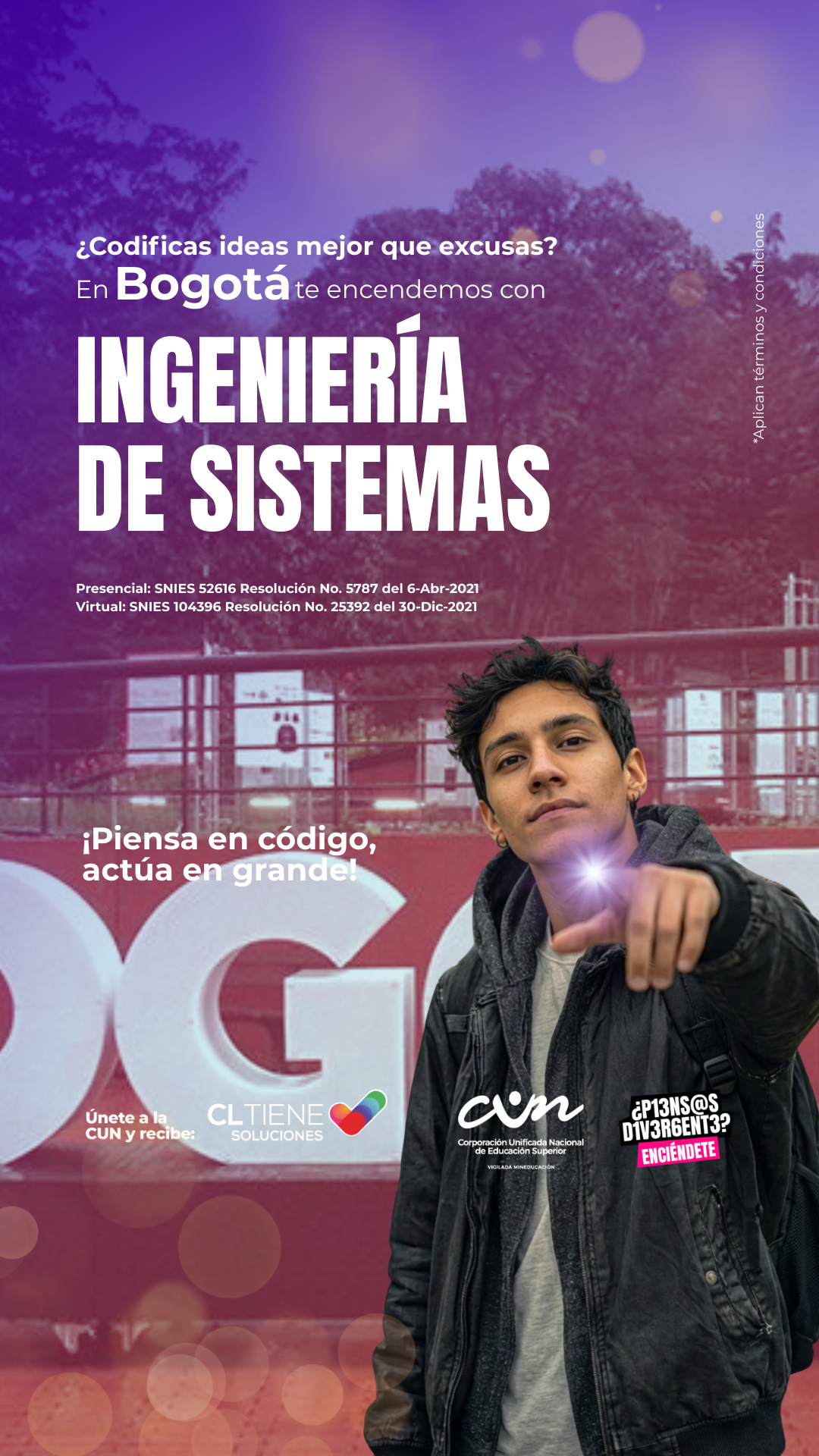 CUN - Corporación Unificada Nacional de Educación Superior Facebook ad