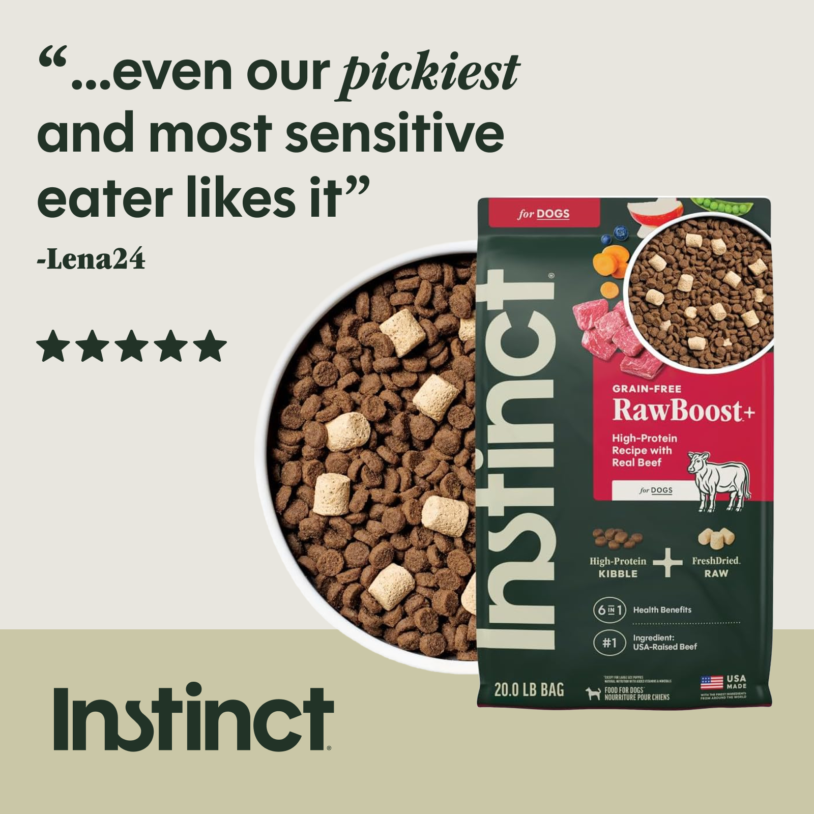 Instinct Facebook ad