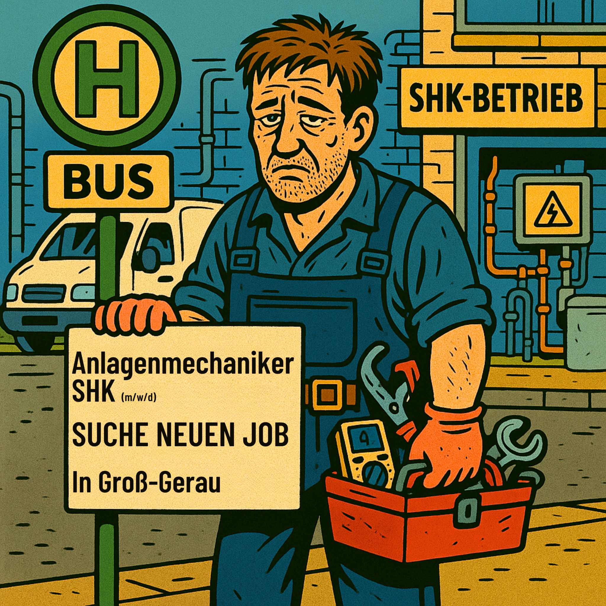 CandidateFlow: Anlagenmechaniker SHK Facebook ad