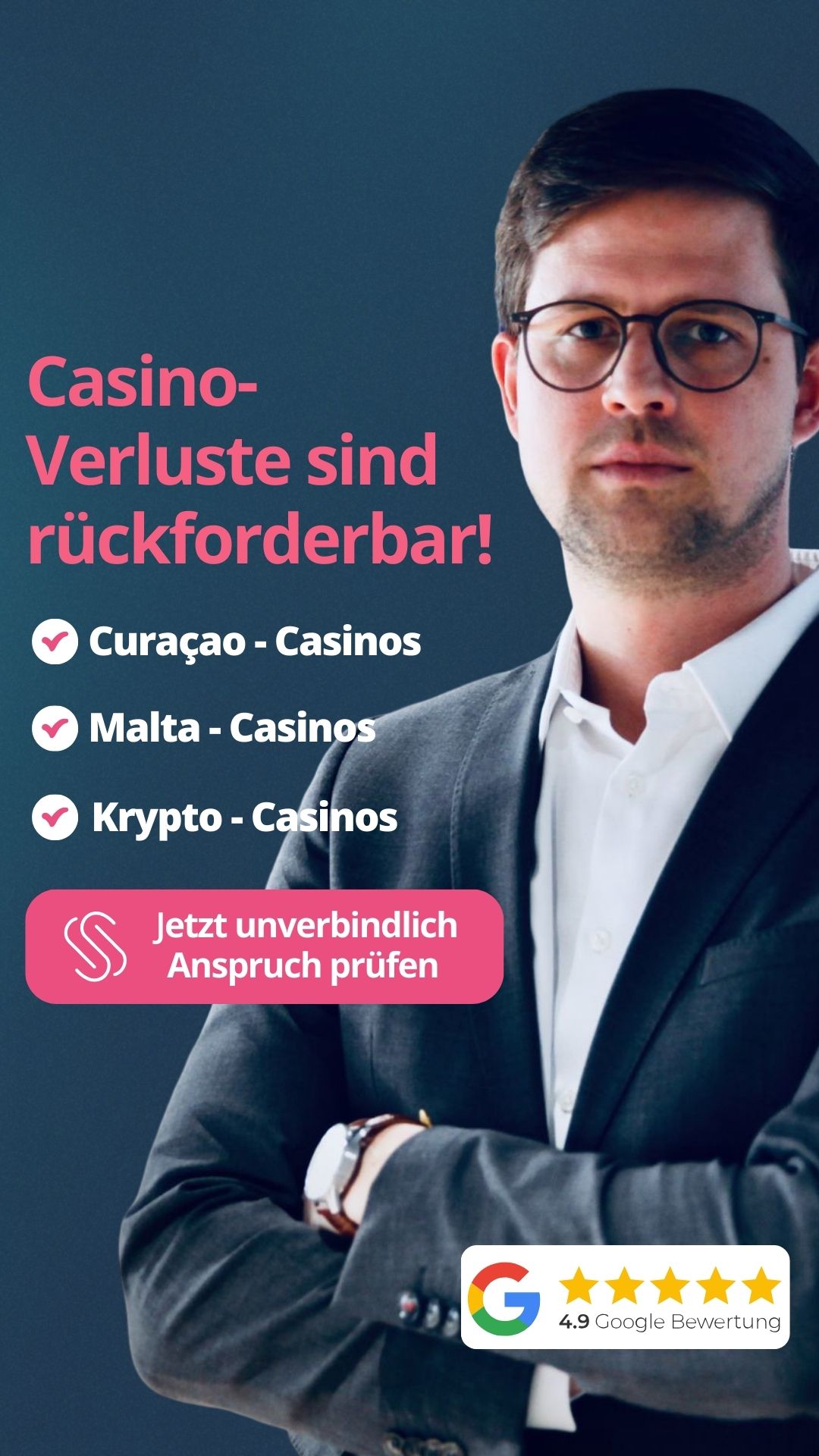 Spieleranwalt - RA Dr. Oliver Peschel Facebook ad from Feb 18, 2026
