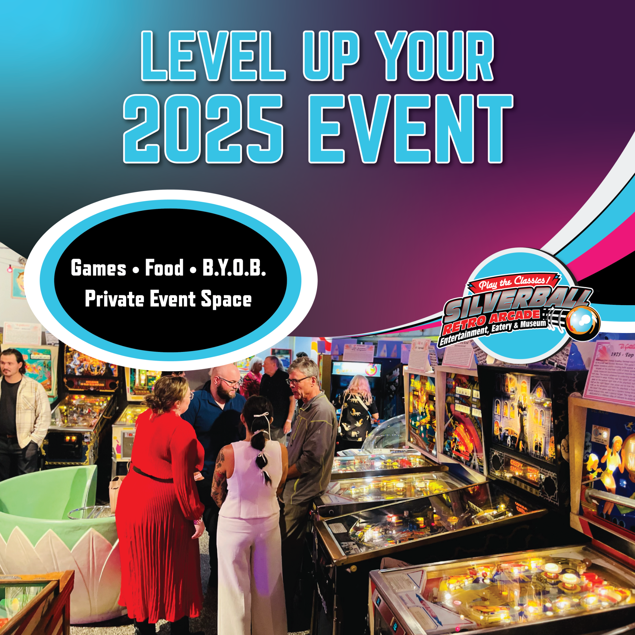 Silverball Retro Arcade Asbury Facebook ad