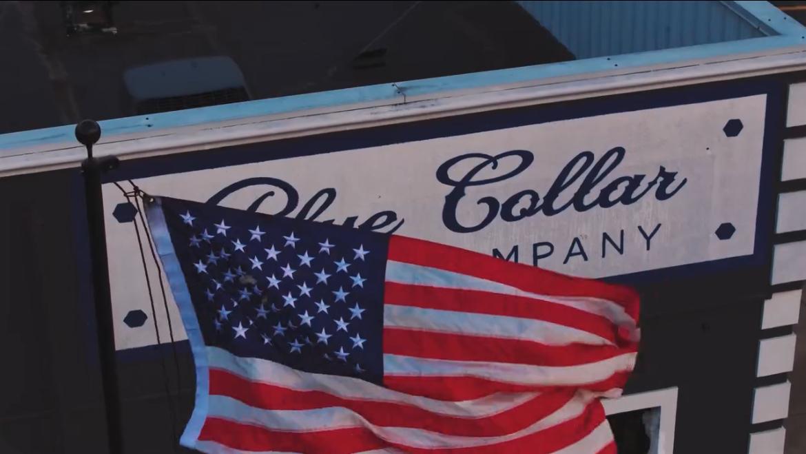 Blue Collar Cycle Company Facebook ad: Exclusive Offer for Military Personnel!
