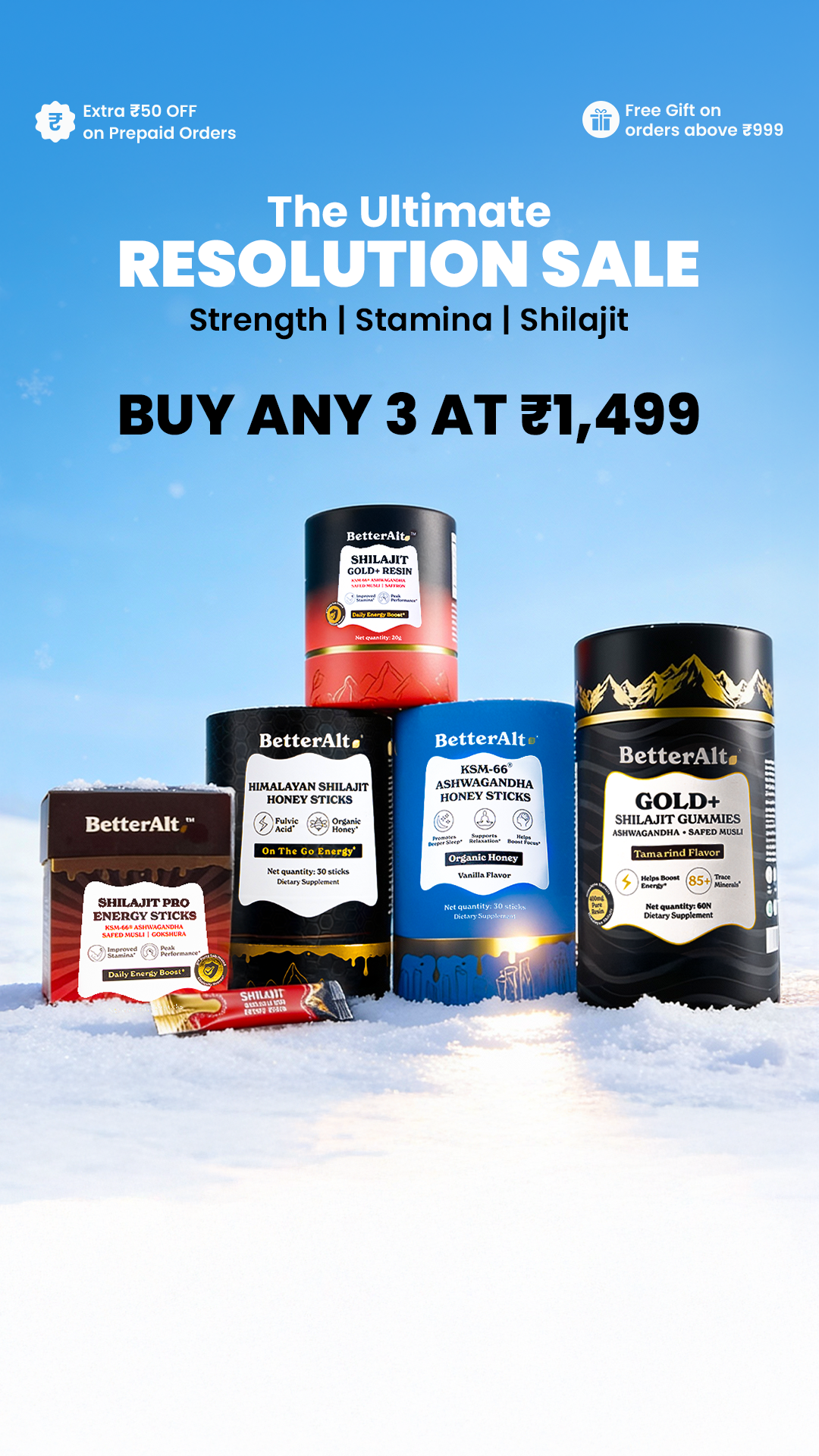Betteraltindiashop Facebook ad from Feb 5, 2026