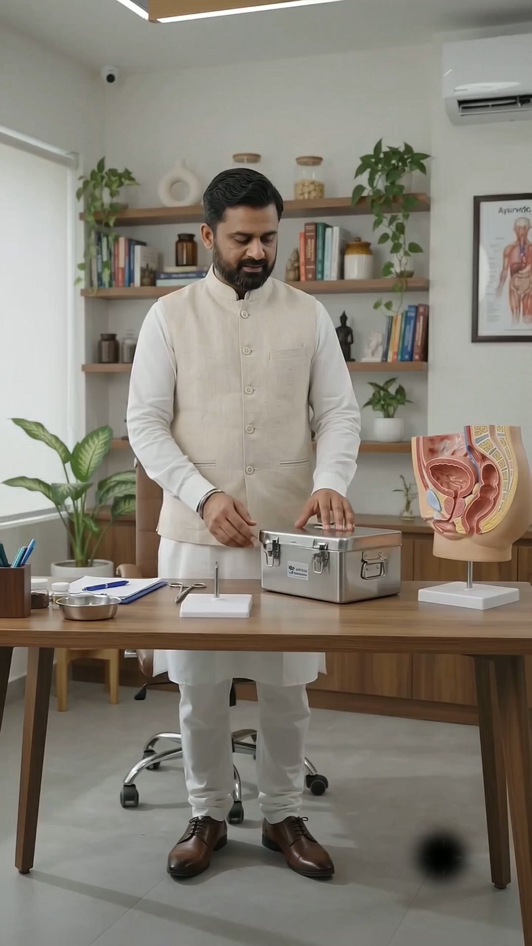 Krishna's Herbal & Ayurveda Facebook ad: Support Healthy Prostate Naturally