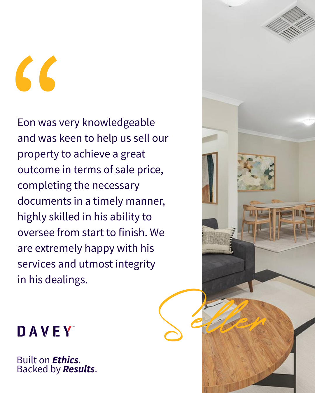 Eon Dyson - Davey Real Estate Facebook ad