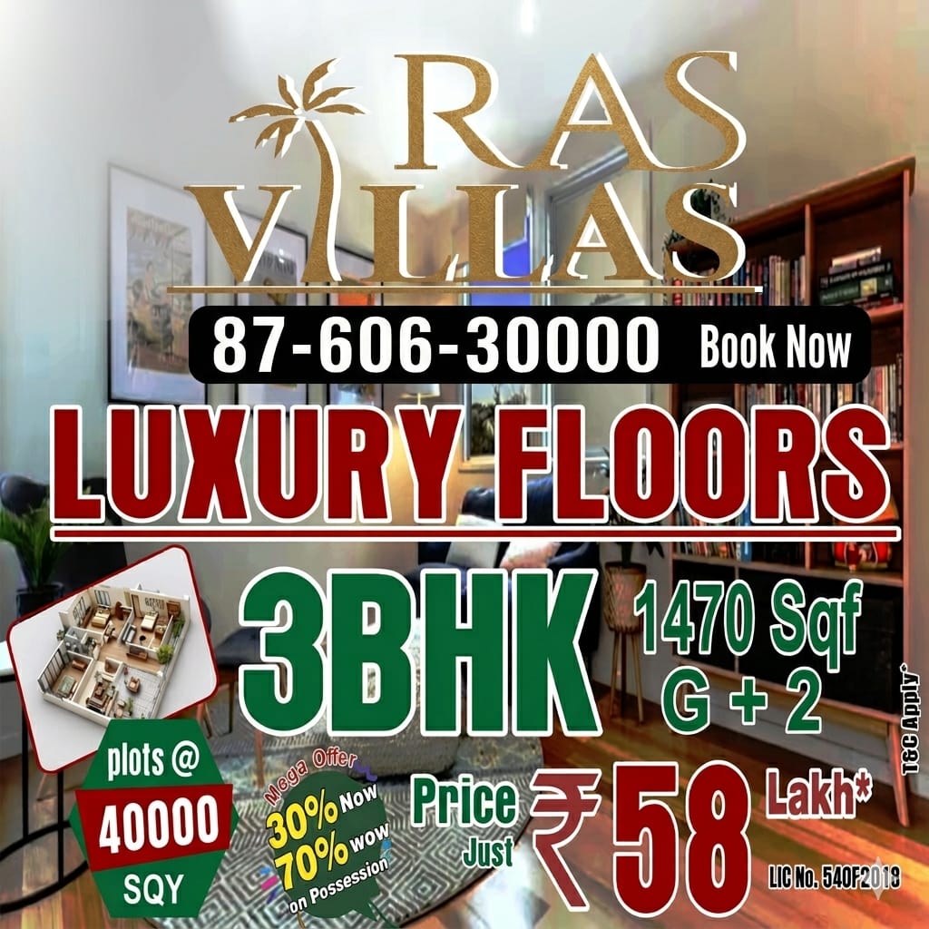 Ras Villas Facebook ad: Semi Furnished G+ 2 Builder Floor/Villa In Taraori