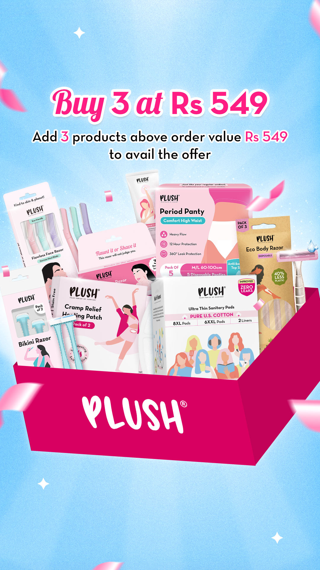 Plushforher Facebook ad