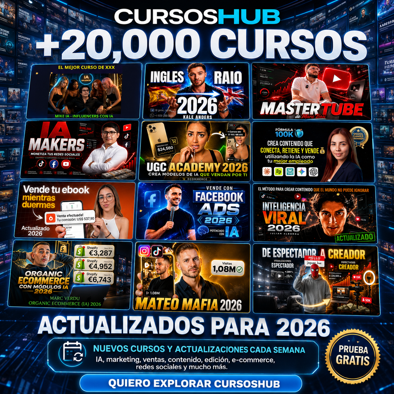 Digital Master Facebook ad: Comprar un curso suelto es apostar tu dinero…