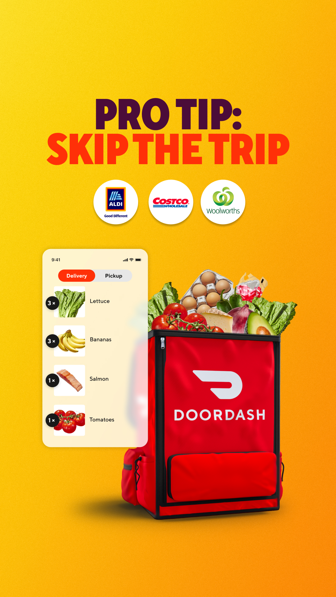 DoorDash Australia Facebook ad