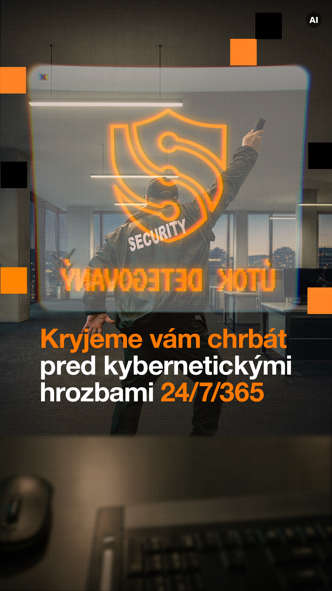 Orange Facebook ad: Preskúmať ponuku