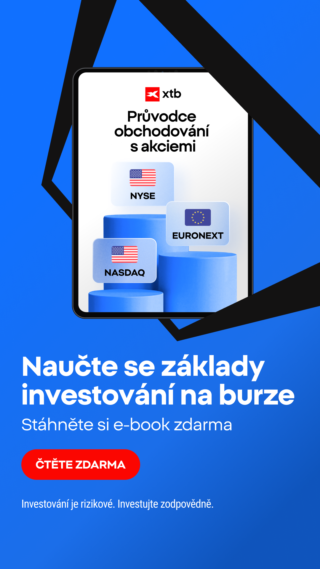 XTB Online Trading Facebook ad