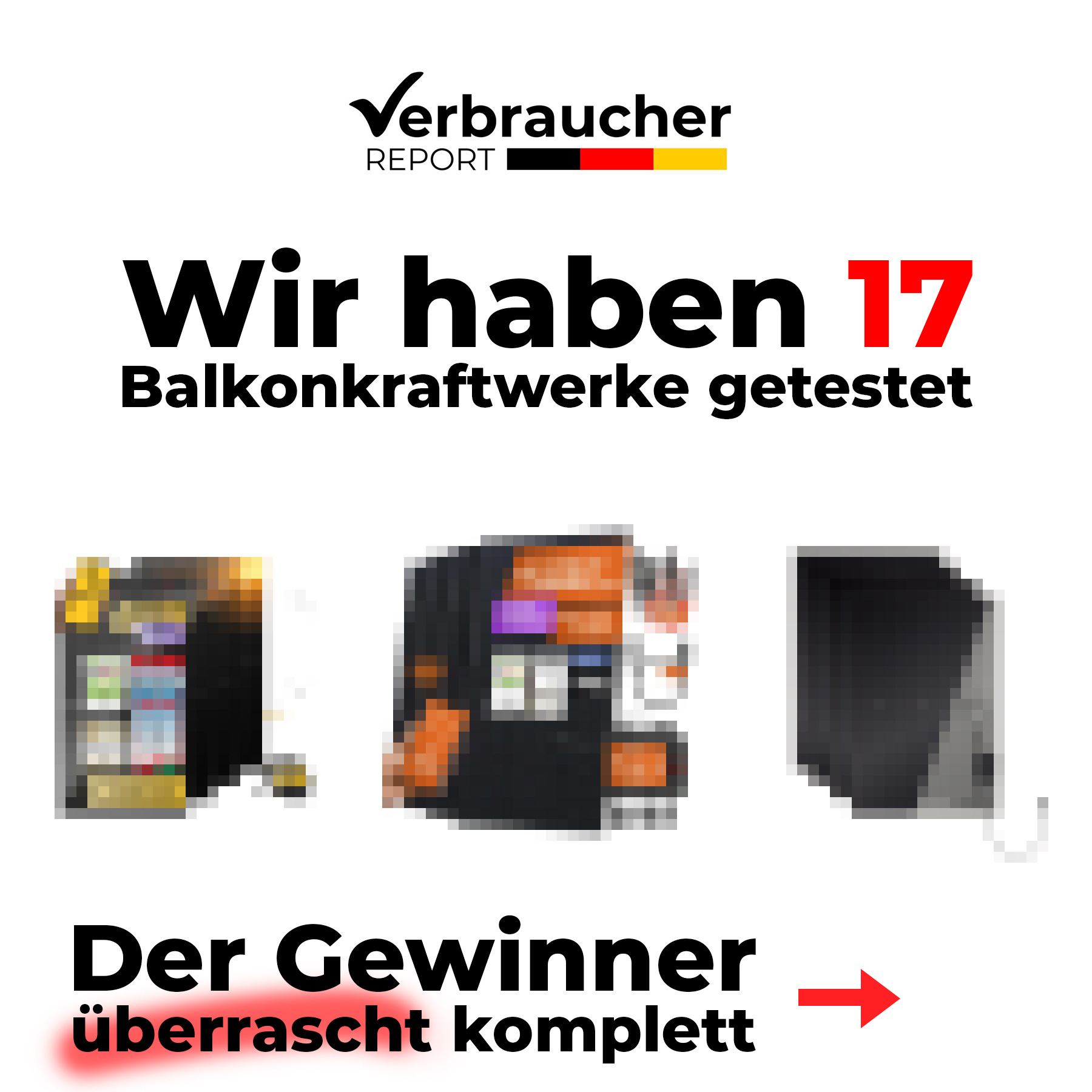Verbraucher Report Facebook ad