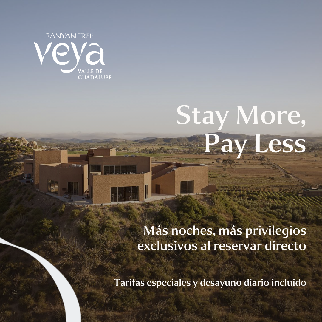 Banyan Tree Veya Valle de Guadalupe Facebook ad: Experimenta el destino definitivo de bienestar en Valle…