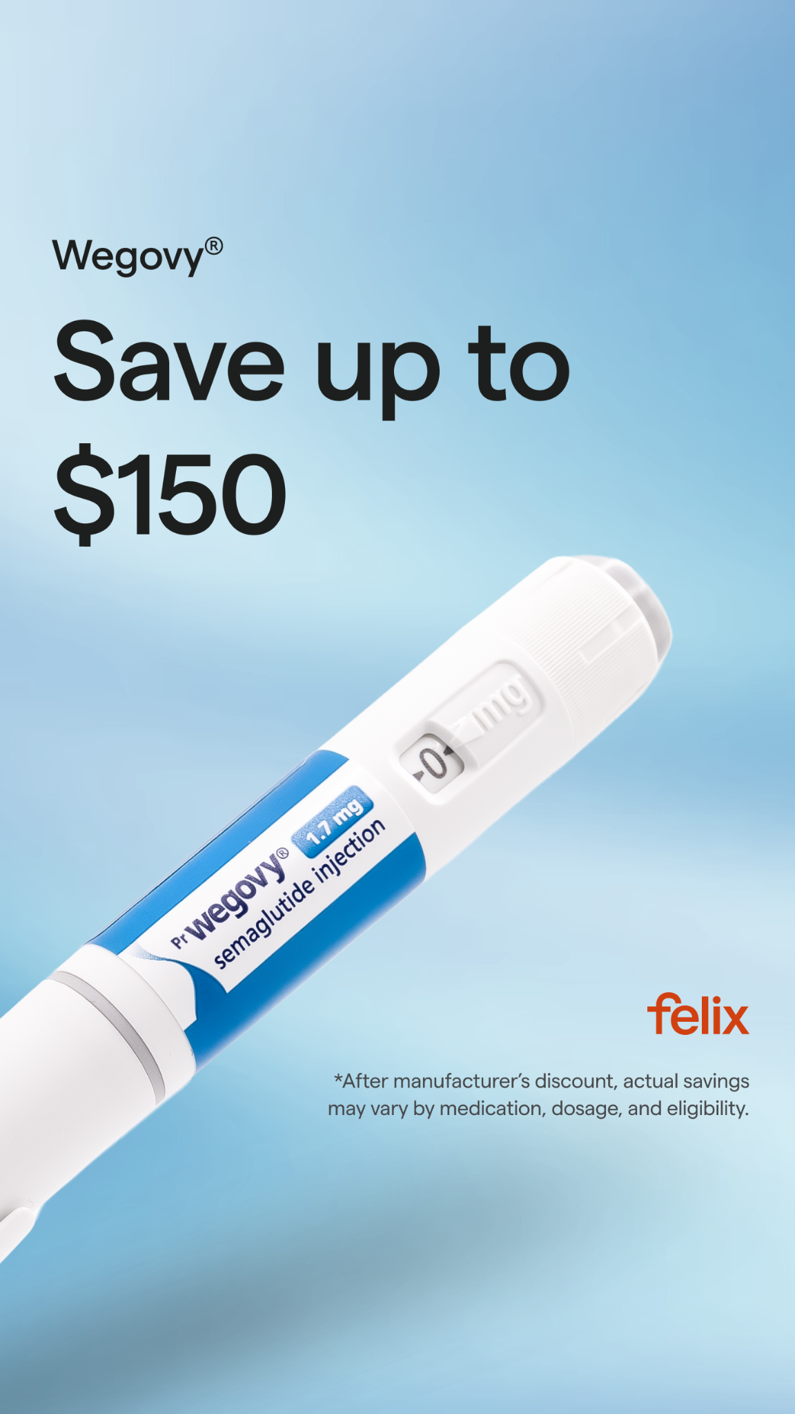 Felix Health Facebook ad
