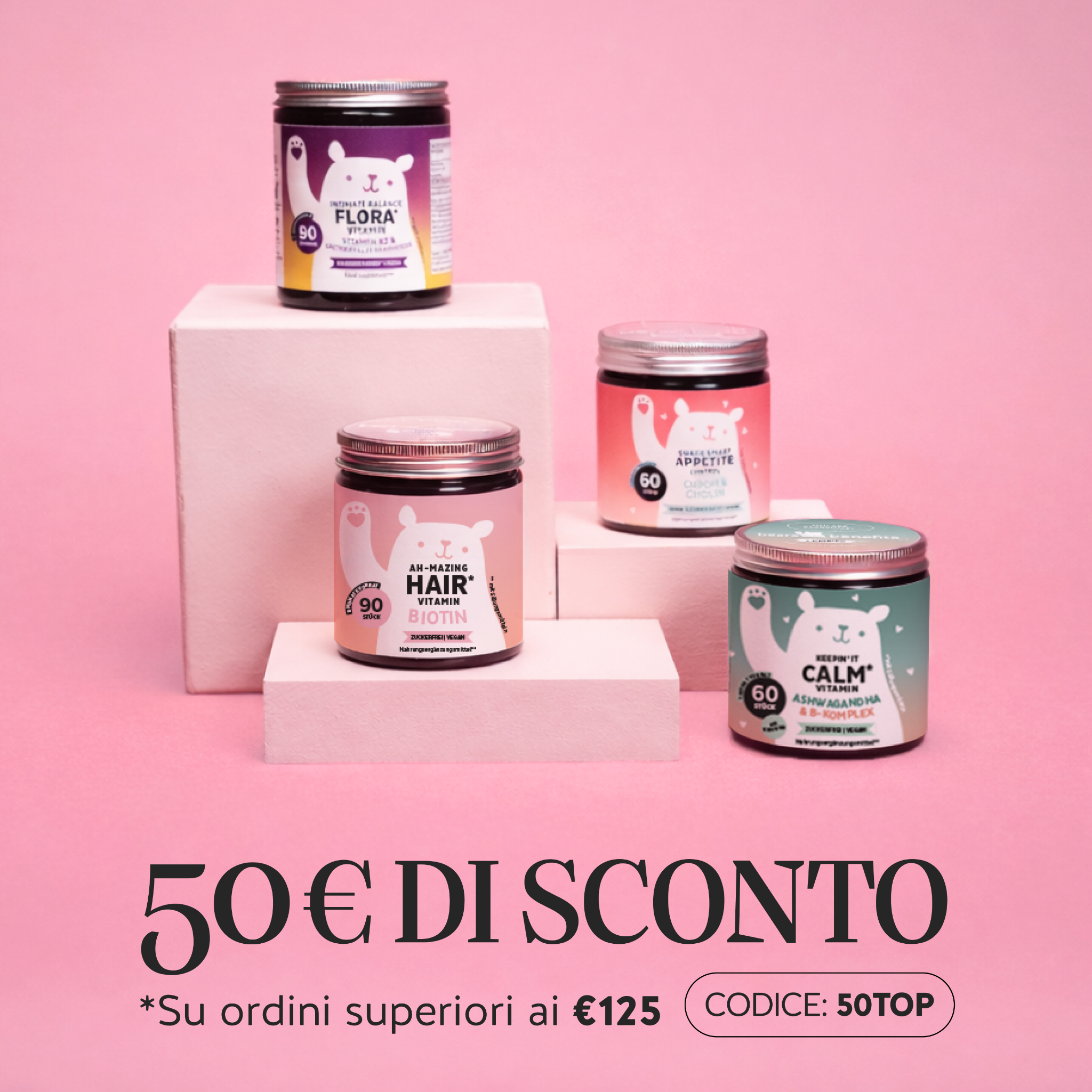 Bears with Benefits Italia Facebook ad: 50€ di sconto I Codice: 50TOP