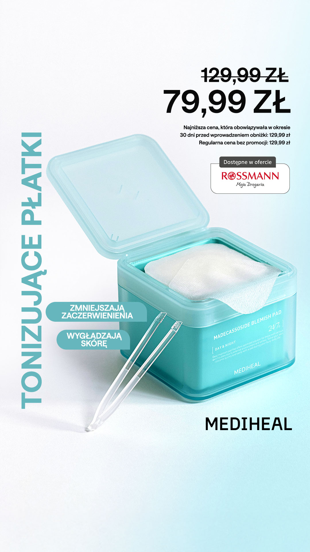 Mediheal - Maski w płachcie Facebook ad