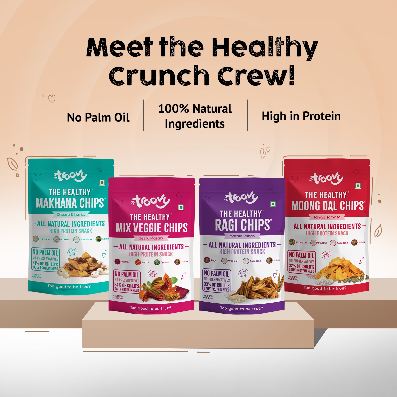 Troovy Foods Facebook ad