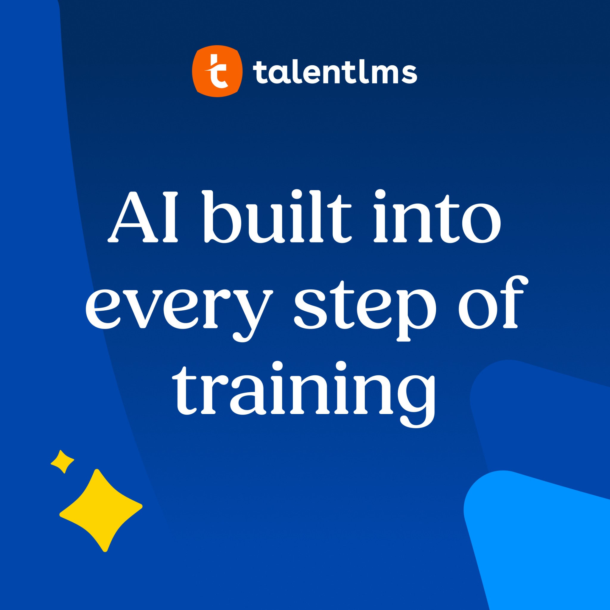 TalentLMS Facebook ad: What if your LMS handled the busywork?