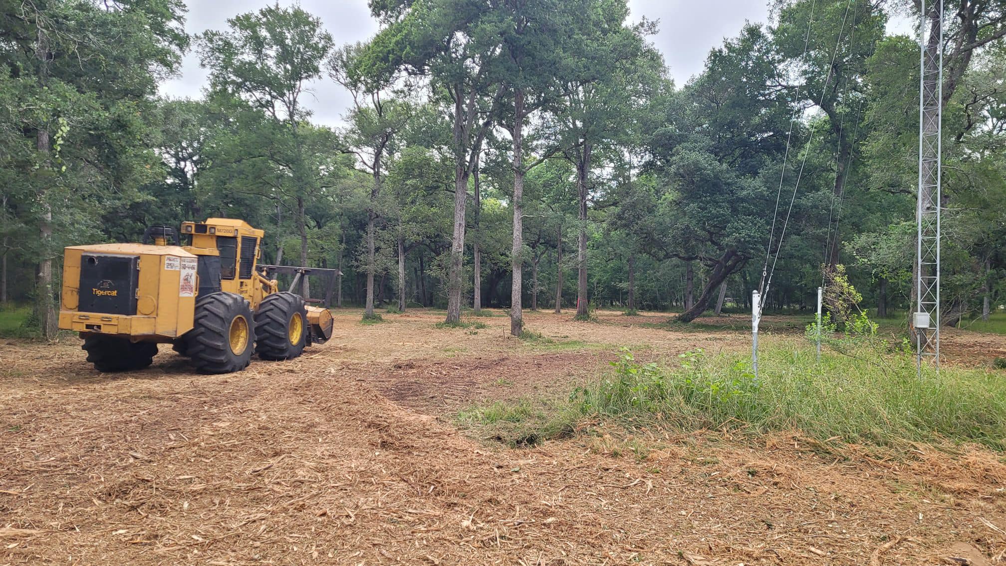Pierce Land Clearing Facebook ad