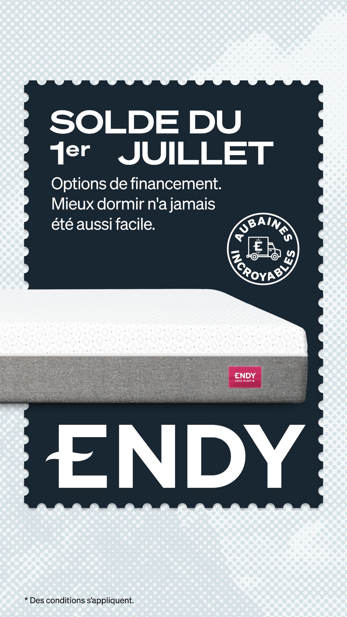 Endy Facebook ad