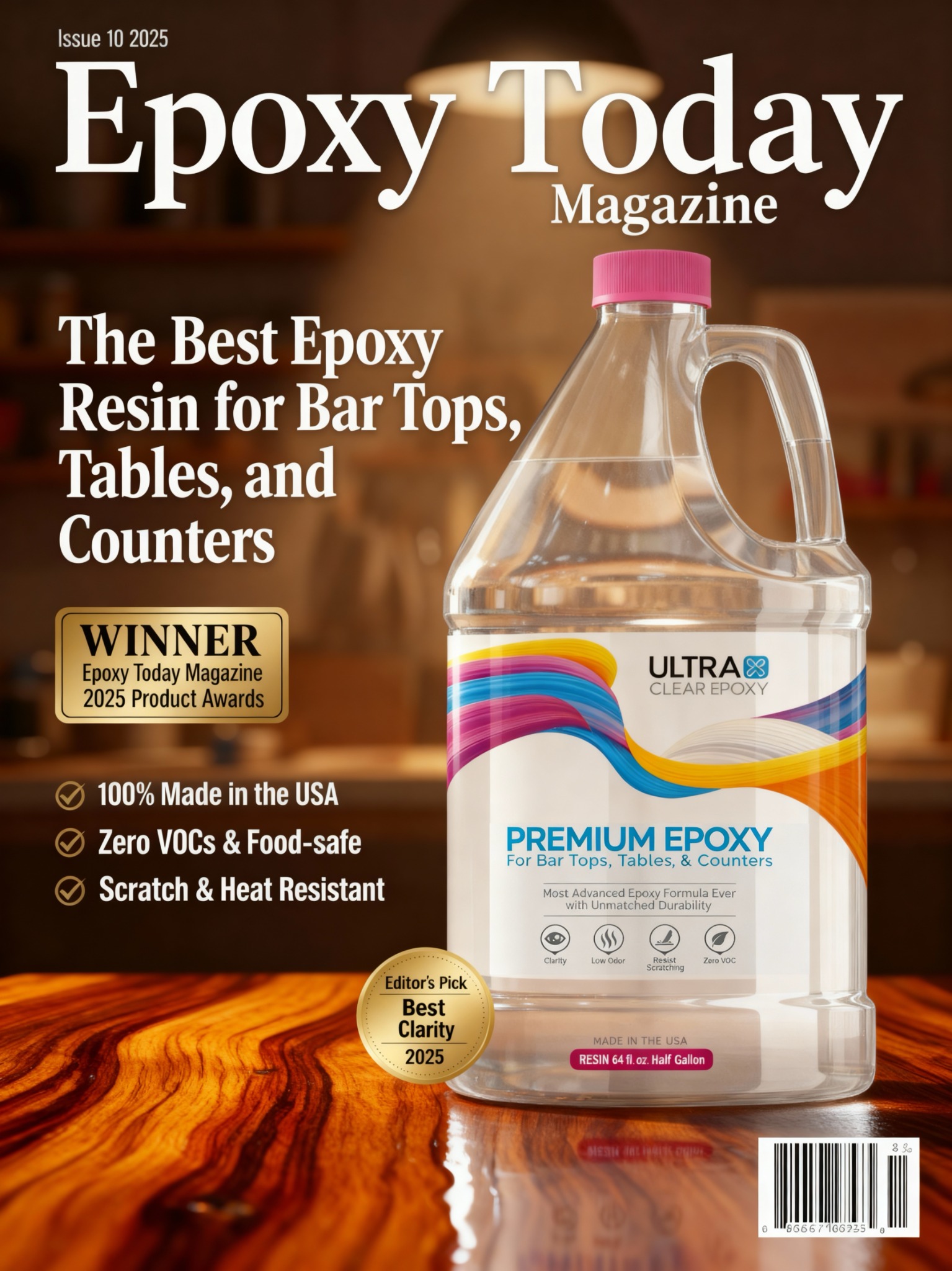 Bar Top Epoxy Facebook ad