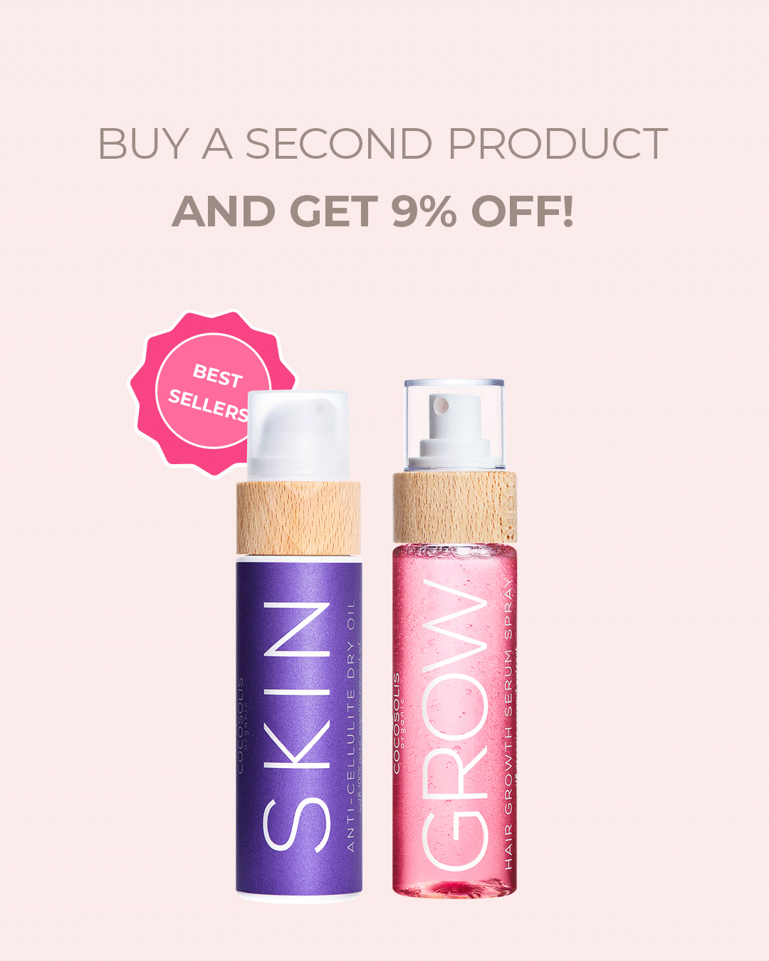 COCOSOLIS Facebook ad: Bundle the bestsellers & save