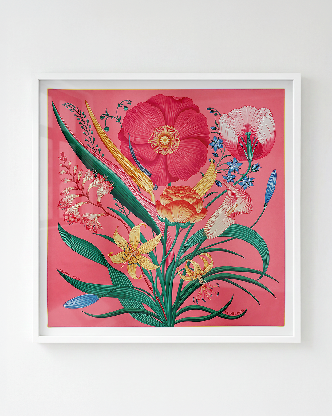 Framed Silk Scarves Facebook ad
