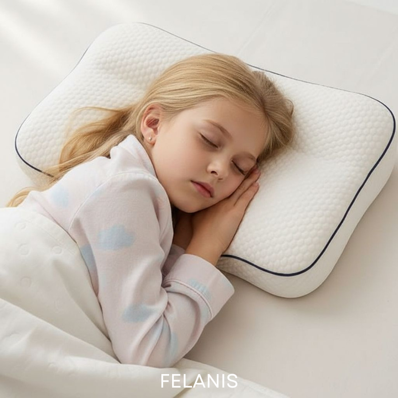 Felanis Facebook ad: Lunora, Ergonomic Kids' Pillow