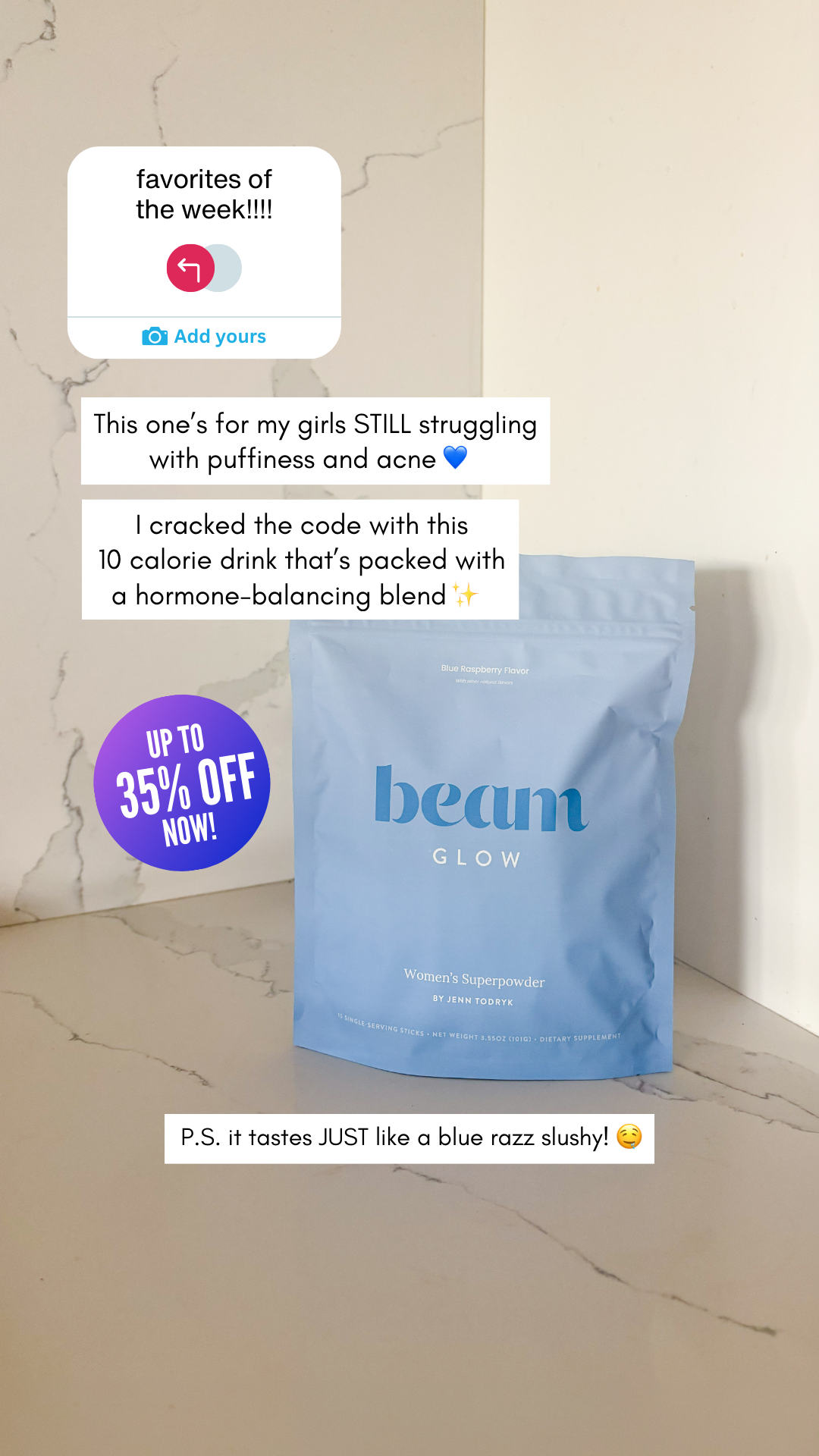 beam Facebook ad