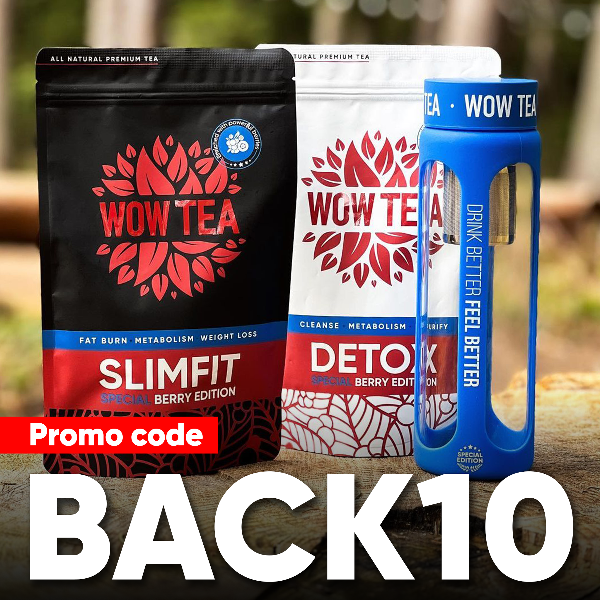 WOW TEA Ελλάδα Facebook ad