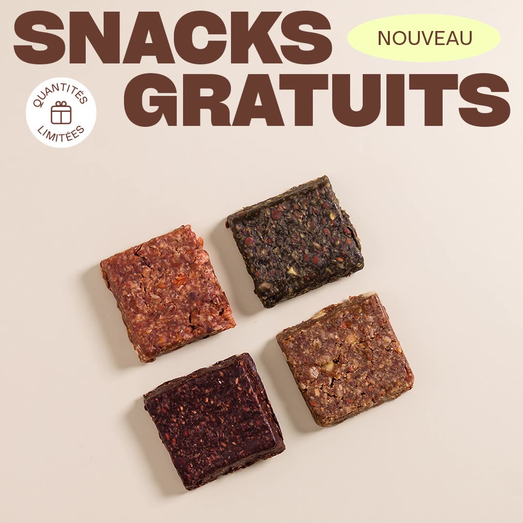 Jolly Mama Facebook ad: Notre lot de 2 snacks bio OFFERT!