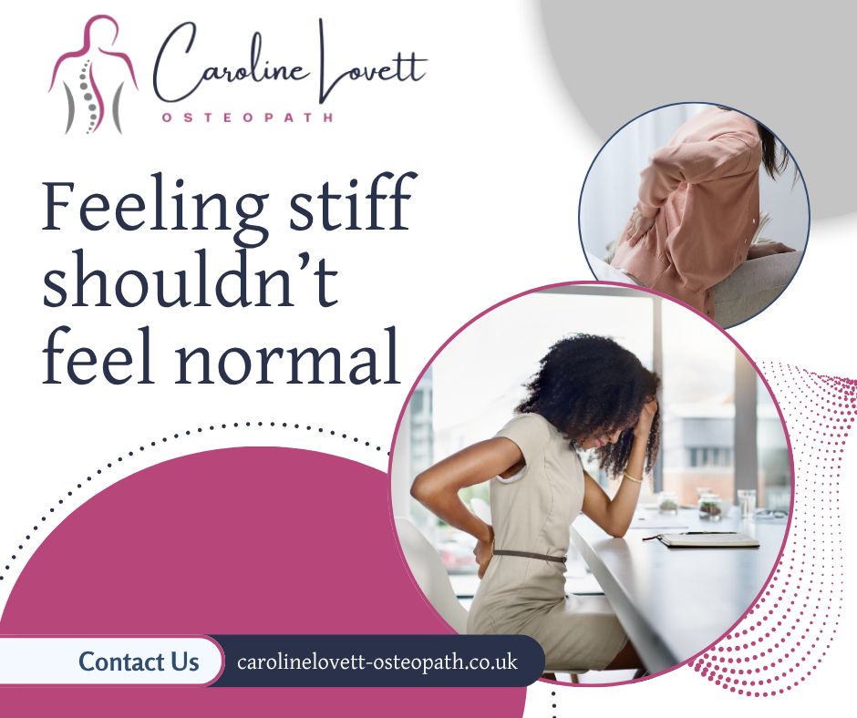 Caroline Lovett - Osteopath Facebook ad