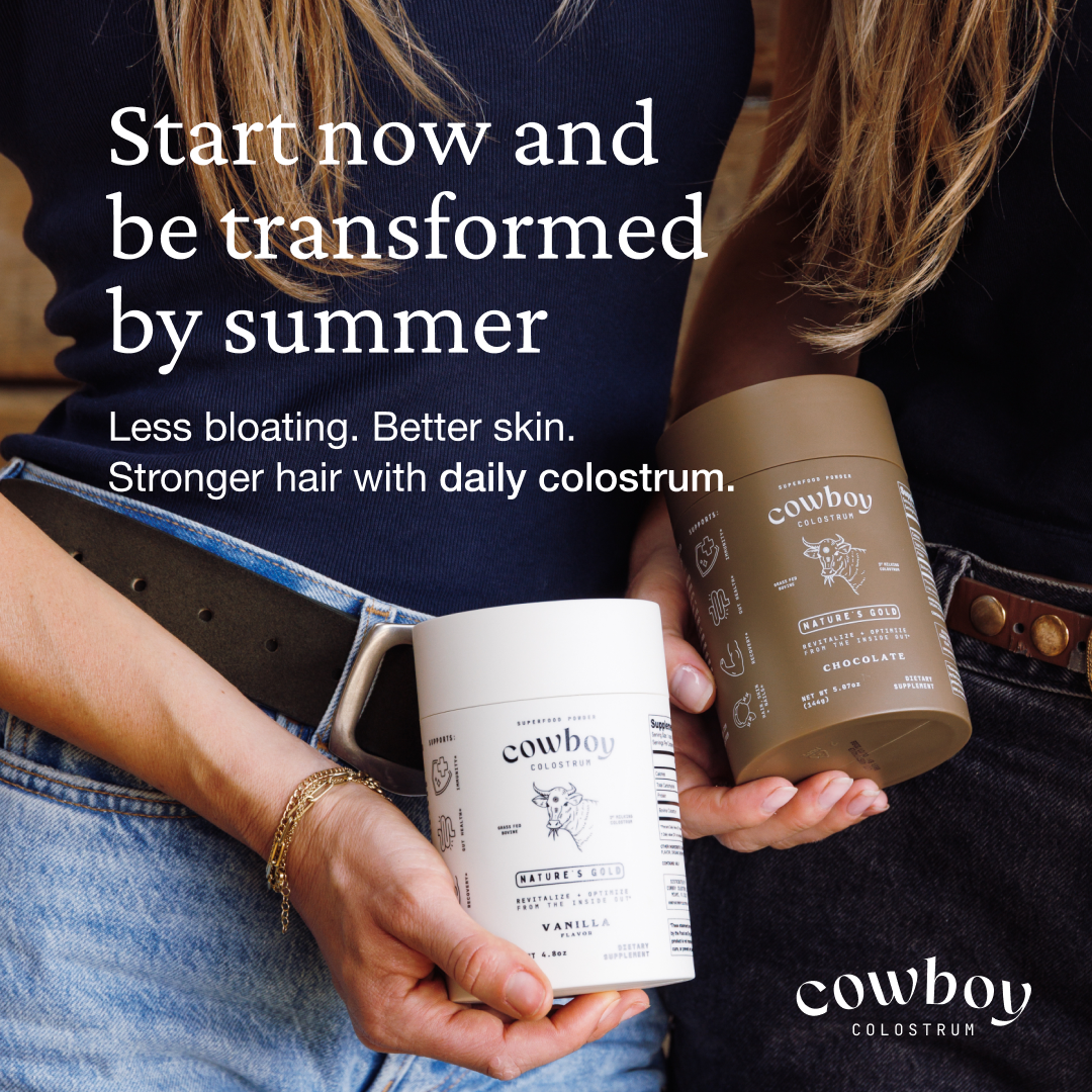 Cowboy Colostrum Facebook ad