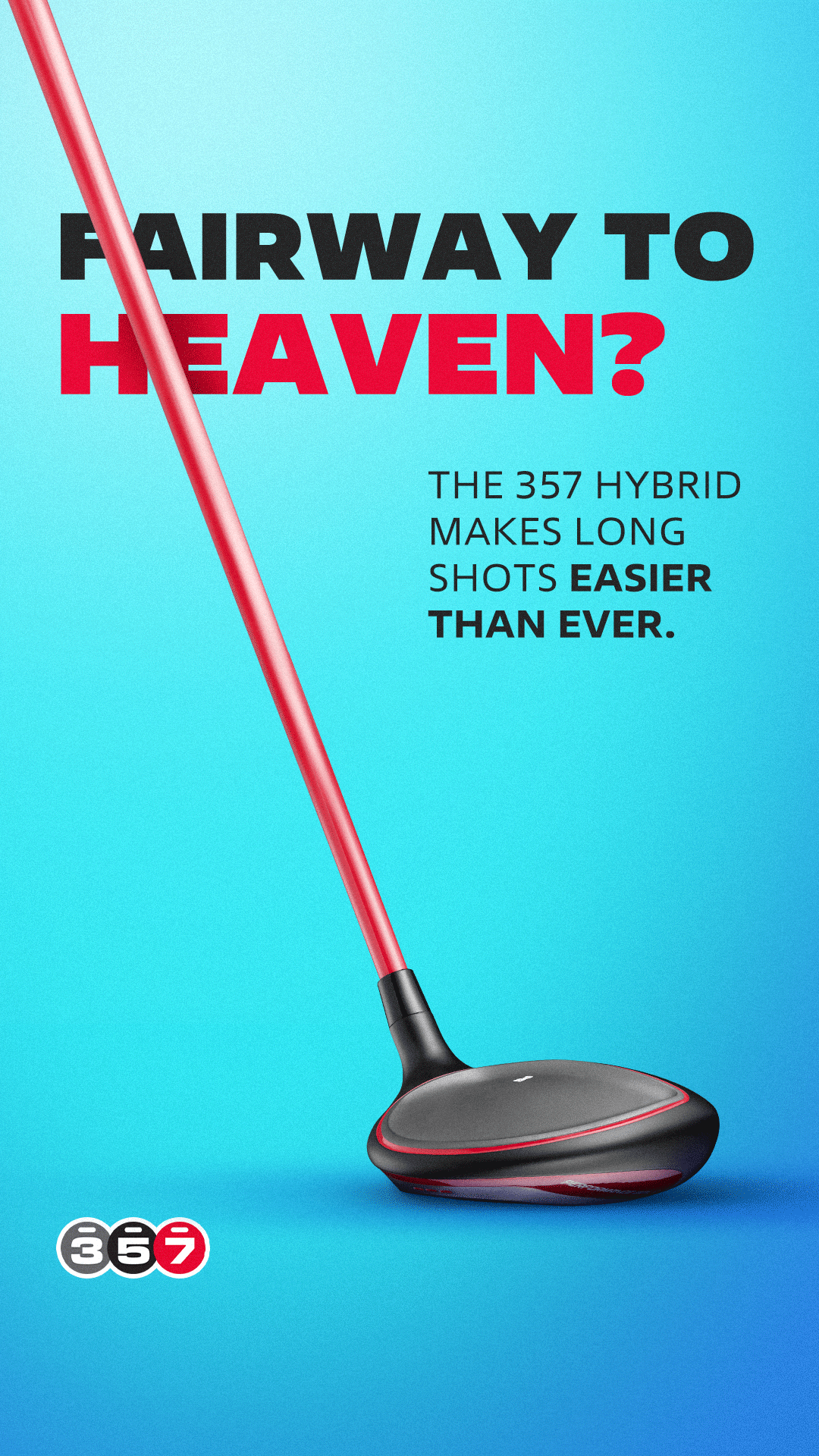 Performance Golf Facebook ad